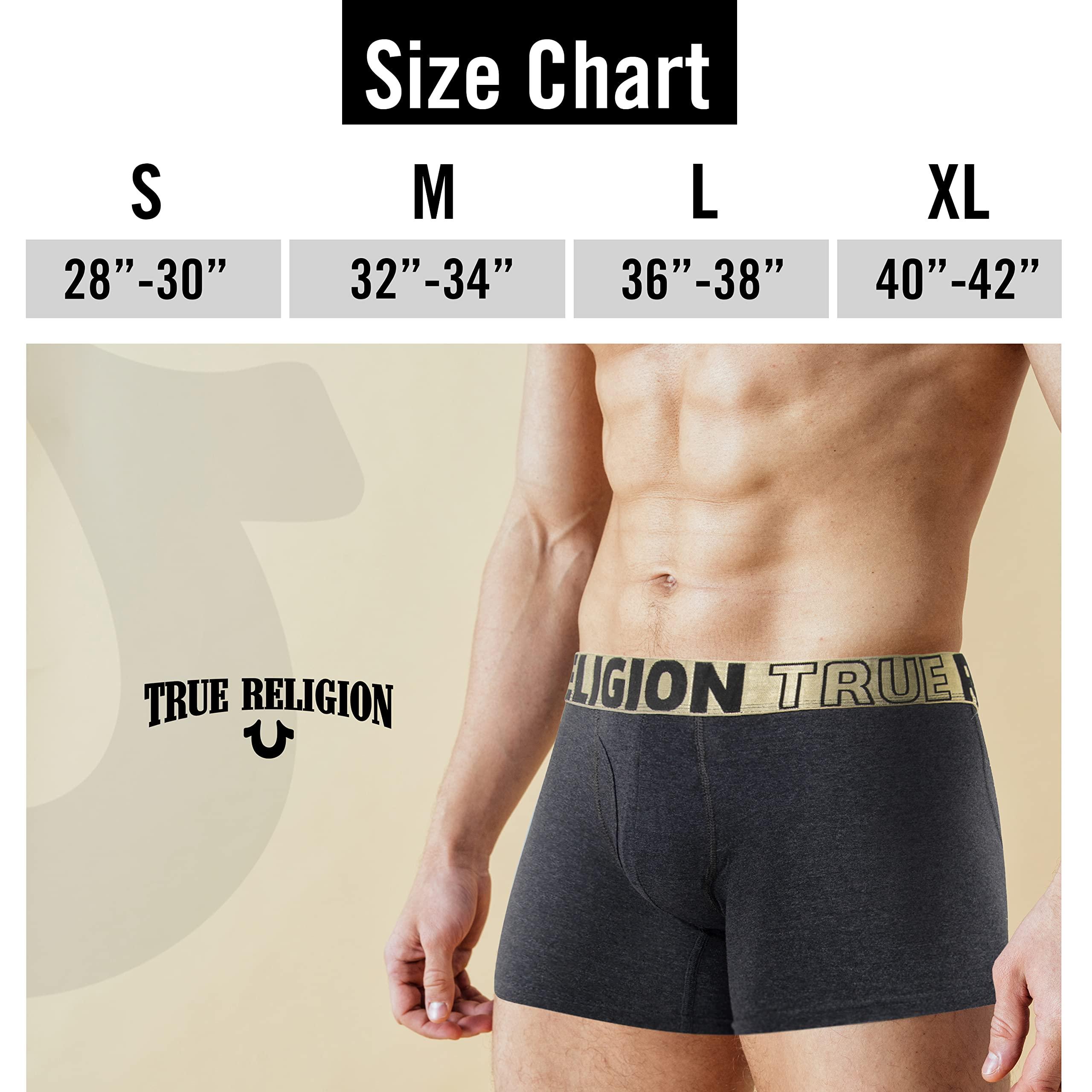True Religion Mens Boxer Briefs Cotton Stretch Underwear for Men Pack of 6 - Image 6