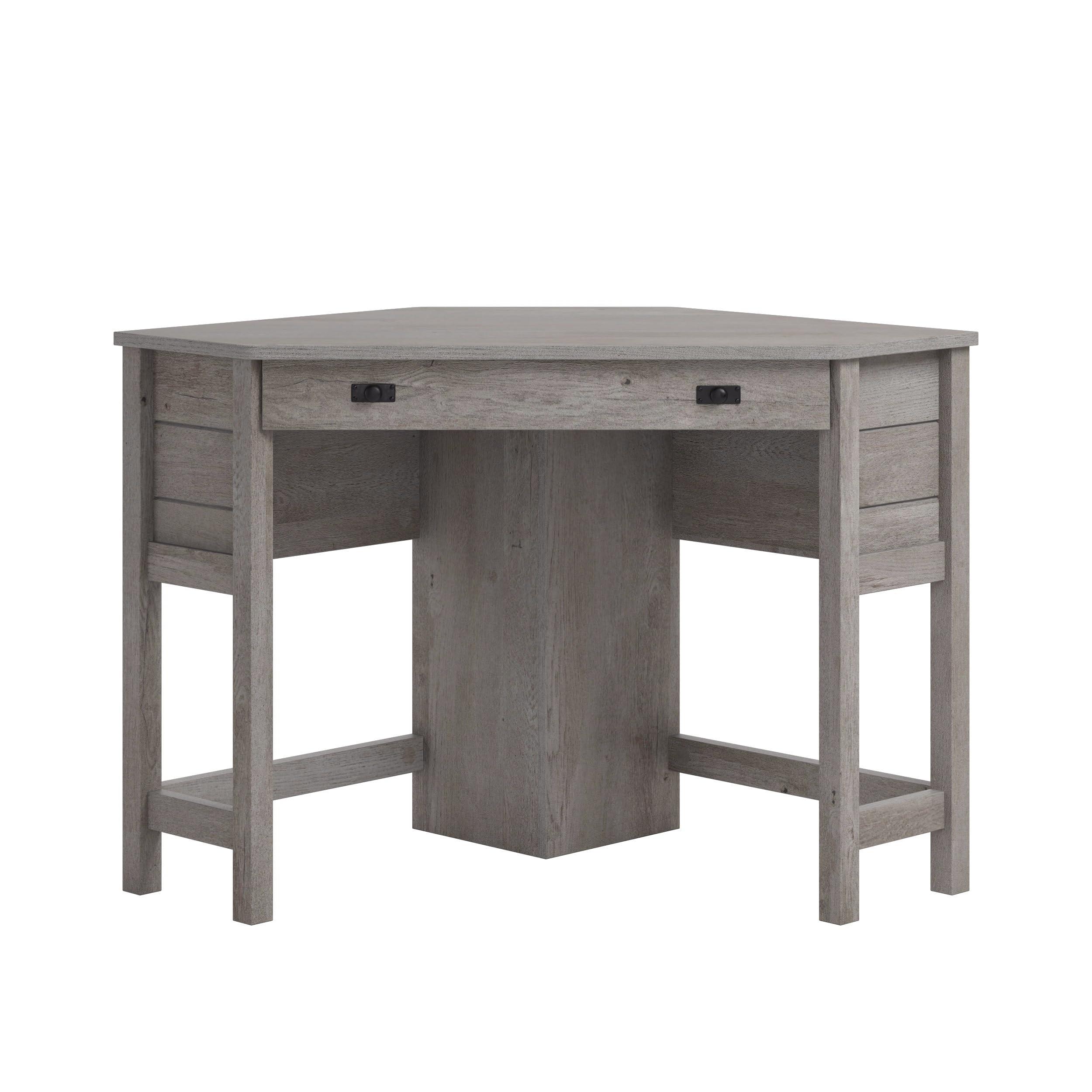 Sauder Cottage Road Space Saving Corner Computer Desk, Mystic Oak Finish