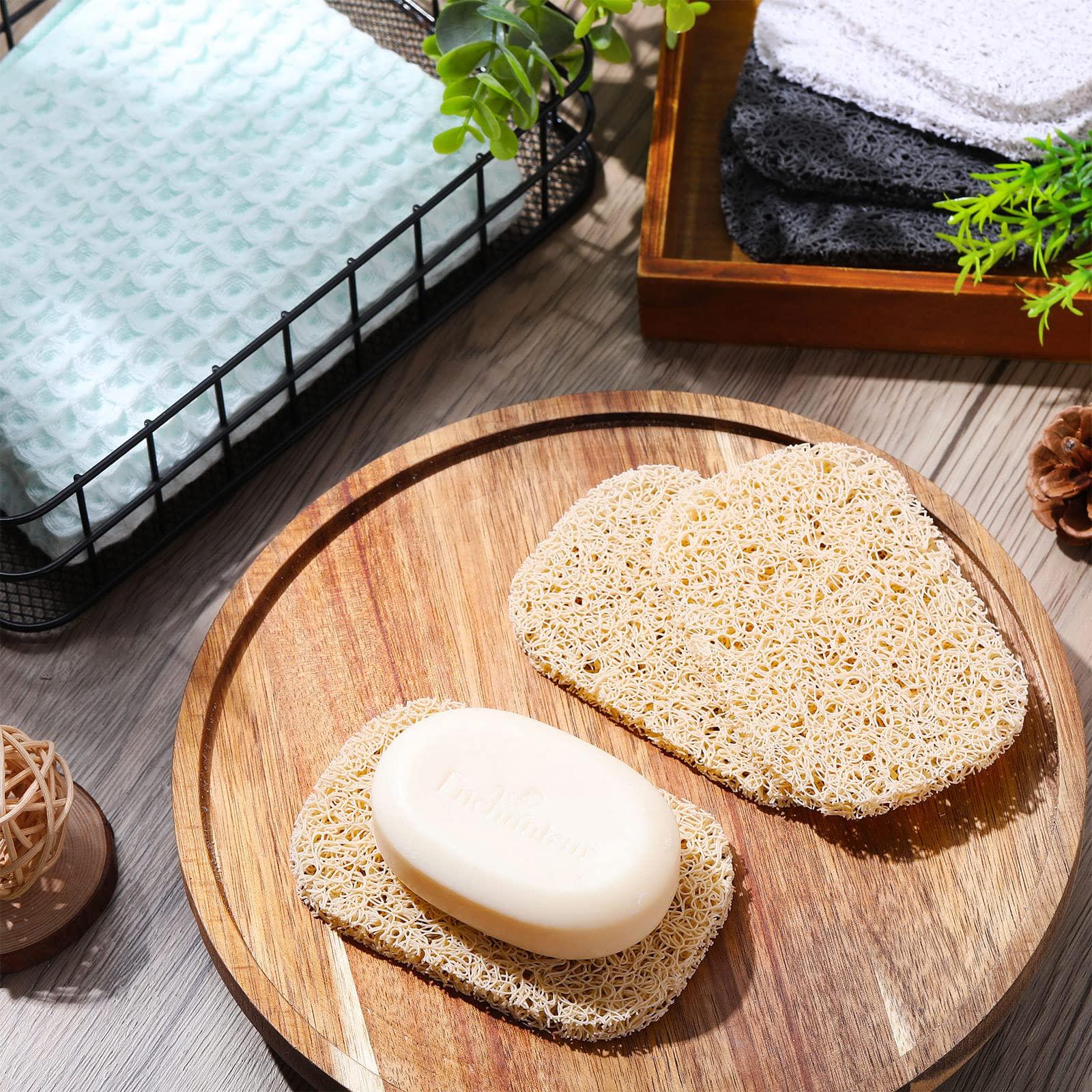 Soap Savers Pads Draining Lift Pad Bar Dish Soap Saver Holder Accessories Draining Mat for Shower Kitchen Bathroom Travel Hotel Cleaning(Beige,80 Pcs) - Image 7