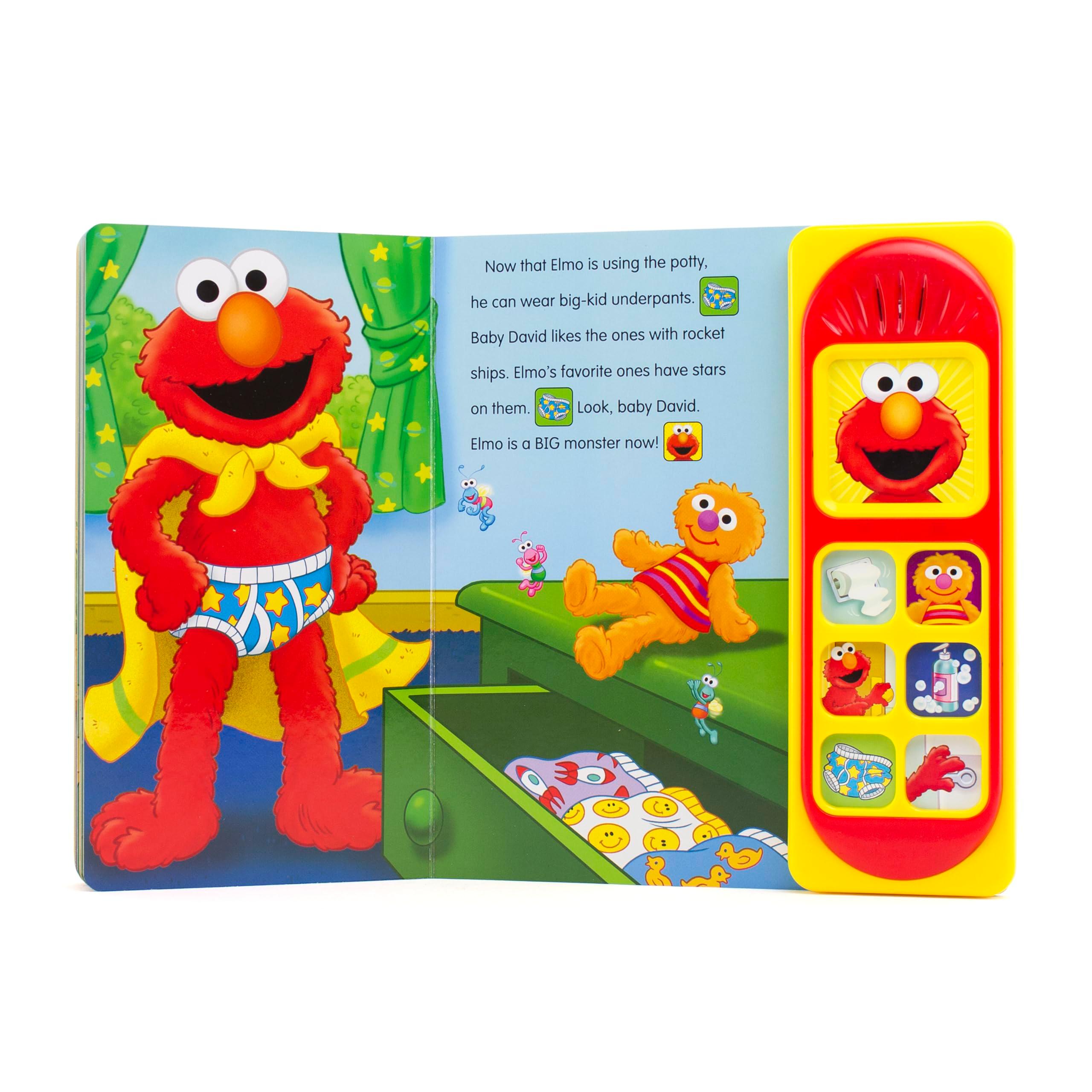 Sesame Street - Potty Time with Elmo - Potty Training Sound Book - PI Kids - Image 3