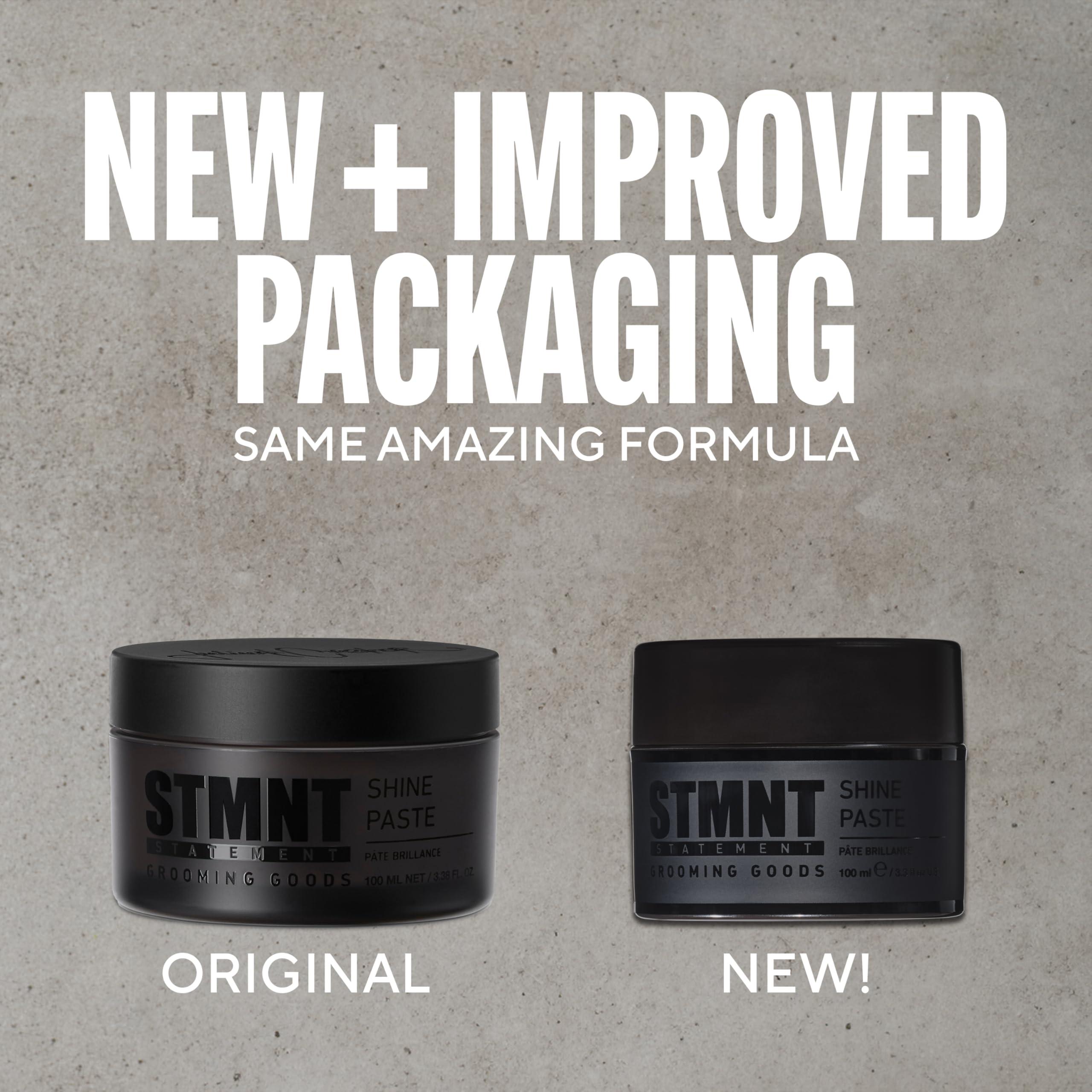 STMNT Grooming Goods Shine Paste | Natural Shine Finish | Strong Control | Non-Greasy Formula - Image 4