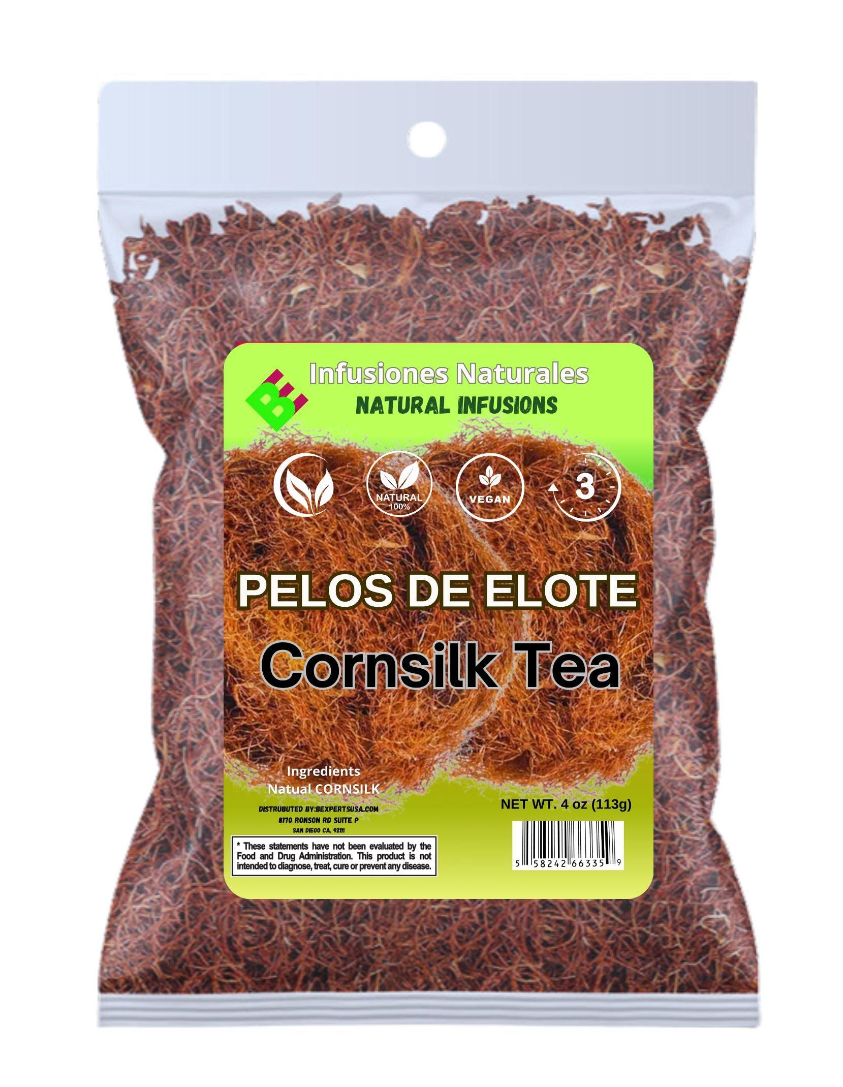 Barbas de Elote 4 oz Pelos De Elote Herbal Tea (Cornsilk Tea) - 100% All Natural Fresh Tea - Image 2