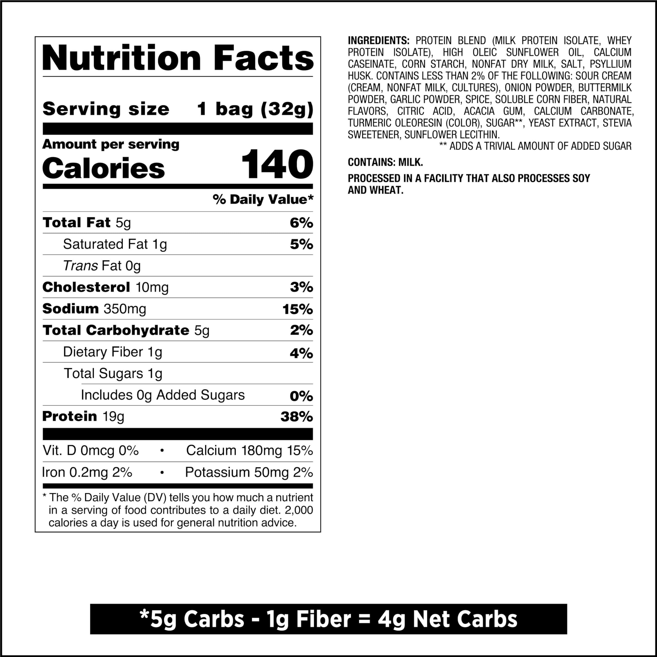 Quest Nutrition Protein Chips Variety Pack, BBQ, Cheddar & Sour Cream, Sour Cream & Onion, High Protein, Low Carb, 1.1 oz (Pack of 12) - Image 3