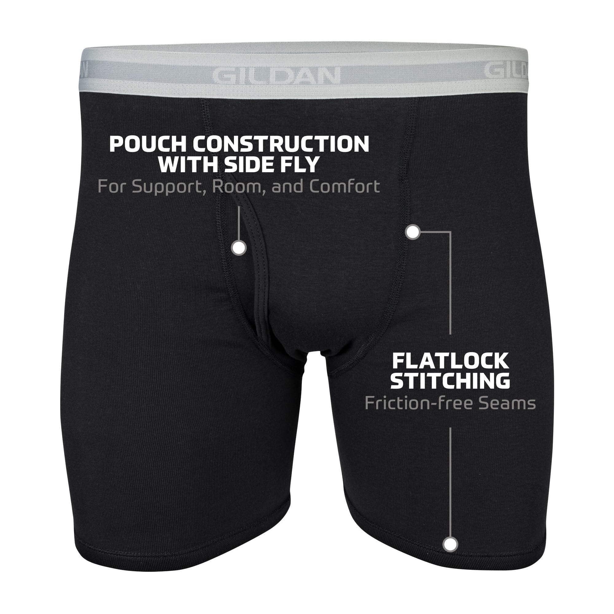 Gildan Men's Underwear Boxer Briefs, Multipack - Image 3