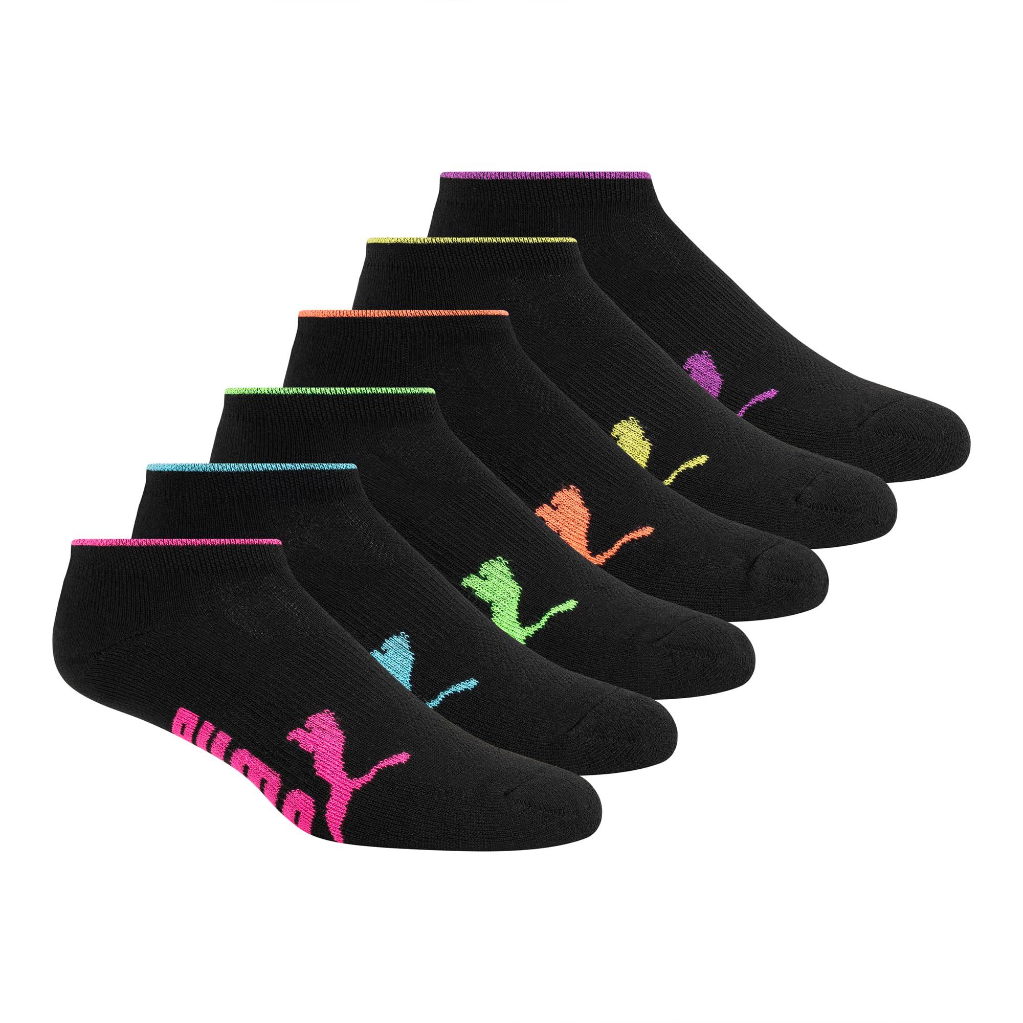 PUMA Women's 6 Pack Runner Socks