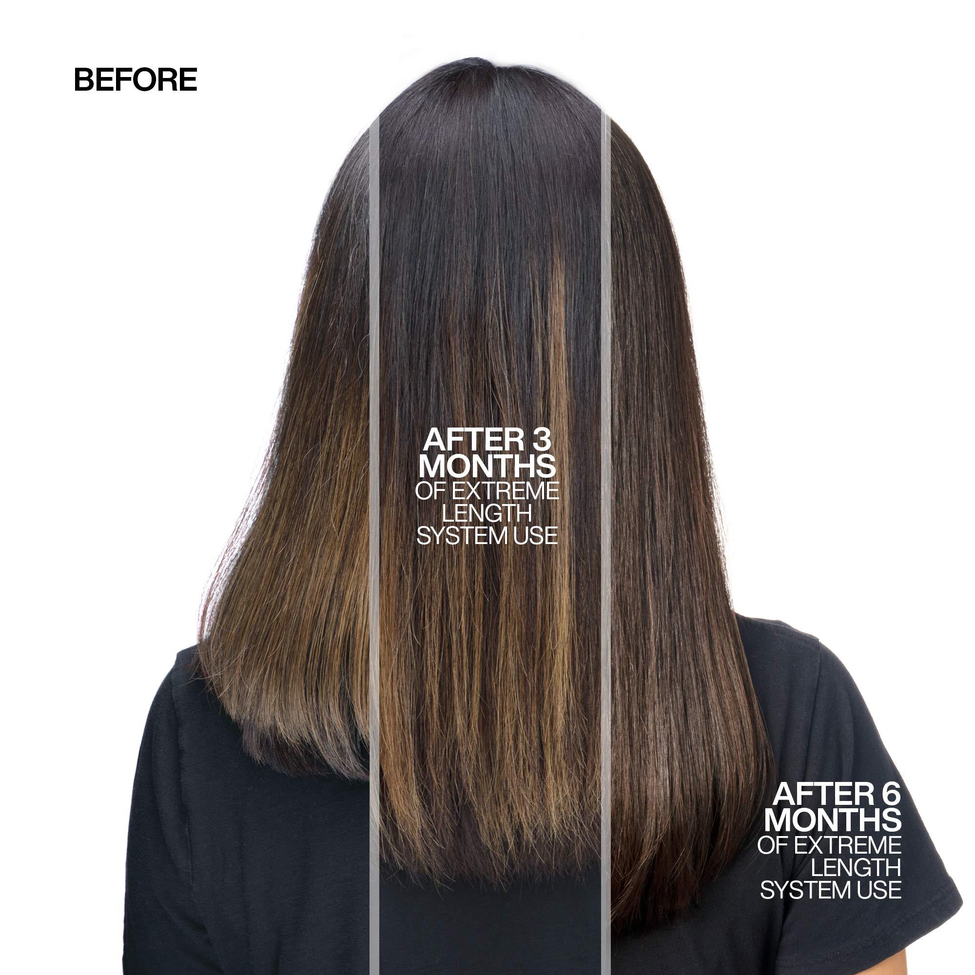 Redken Extreme Length Conditioner For Damaged Hair - Fortifies, Strengthens and Conditions Hair, Infused With Biotin & Castor Oil For Hair Growth - Image 2