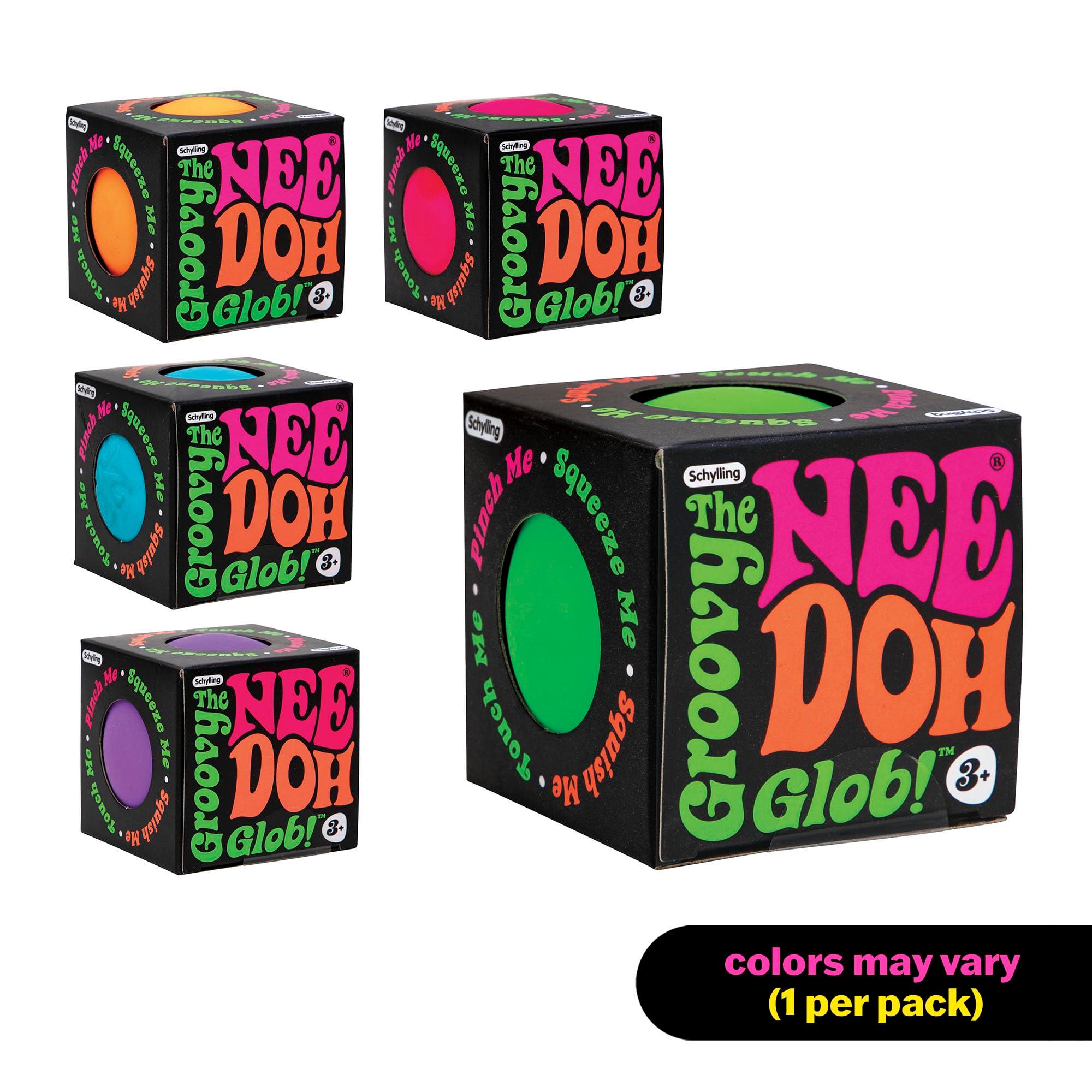 Schylling NeeDoh Original - Sensory Fidget Toy - Assorted Colors - Ages 3 to Adult , 1 Count ( Pack of 1) - Image 4