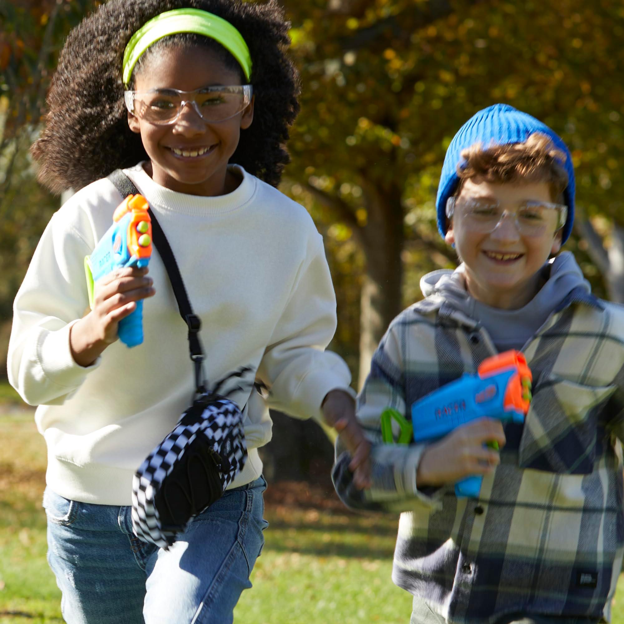 NERF Elite Junior Racer Easy Play Dart Blaster, 4 Nerf Elite Darts, Nerf Blaster Outdoor Toys, for Kids, Ages 6+ - Image 10