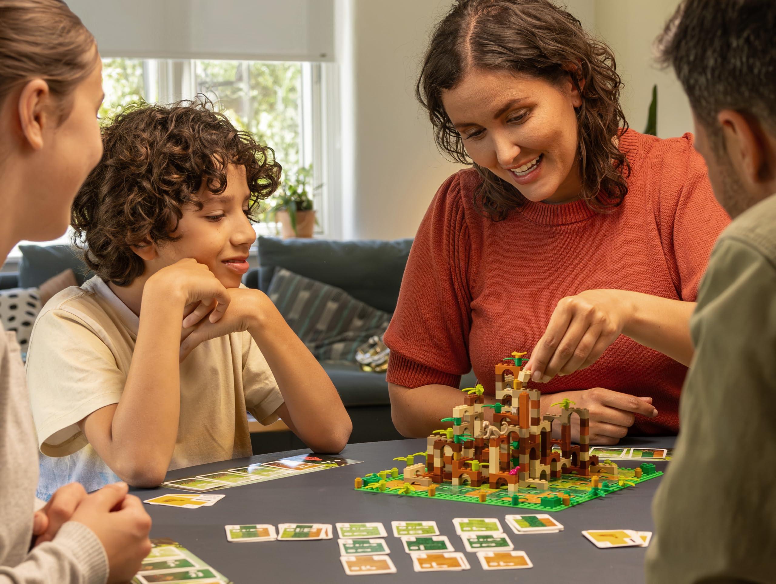 Monkey Palace: A Lego Board Game - Build Your Way to Victory Brick by Brick! Fun Family Brick-Building Game for Kids & Adults, Ages 10+, 2-4 Players, 45 Minute Playtime, Made by Bezzerwizzer - Image 6