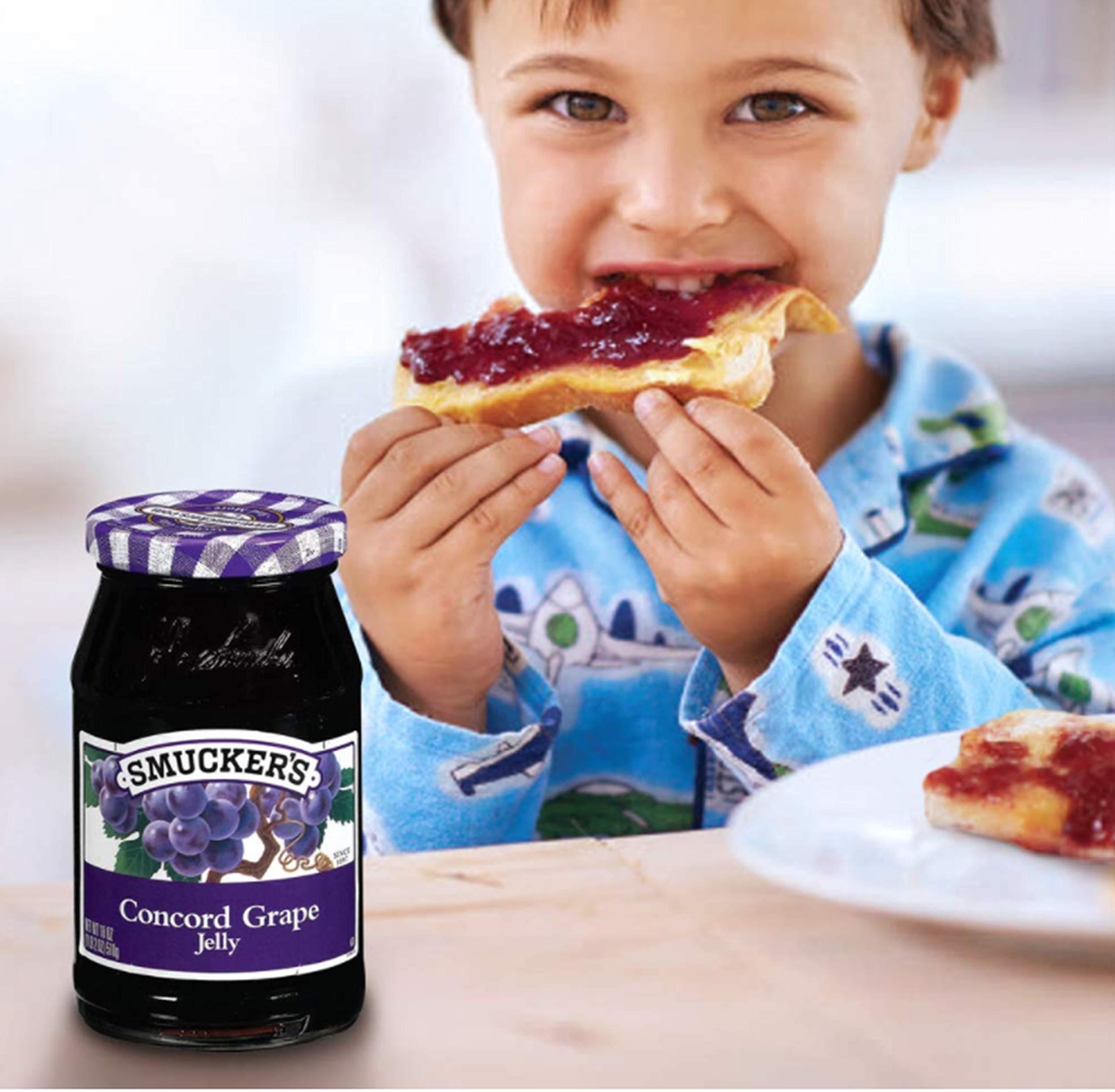 Smucker's Concord Grape Jelly, 12 Ounces - Image 3