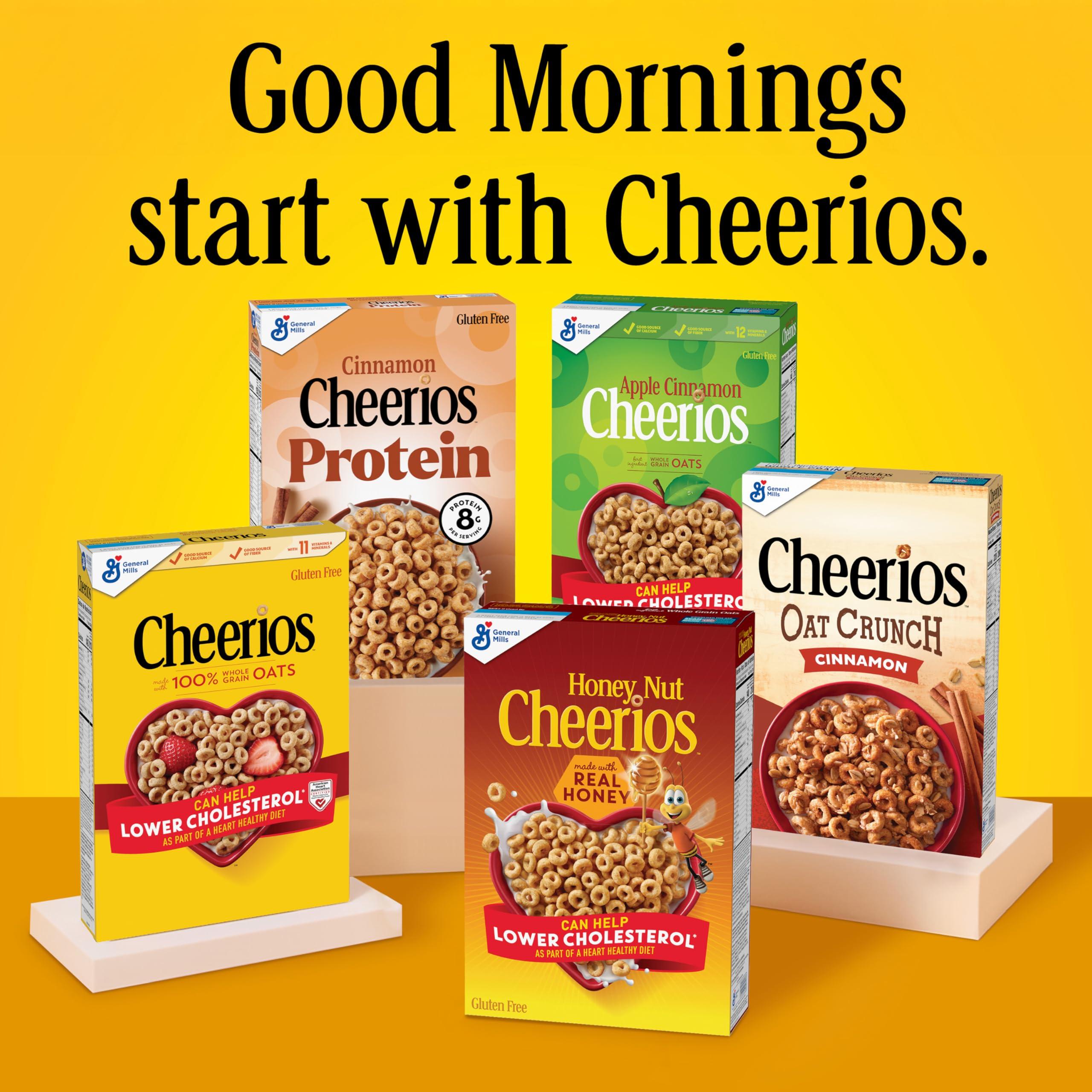 Fruity Cheerios, Heart Healthy Gluten Free Breakfast Cereal, Made with Whole Grain Oats, Family Size, 18.4 oz - Image 8