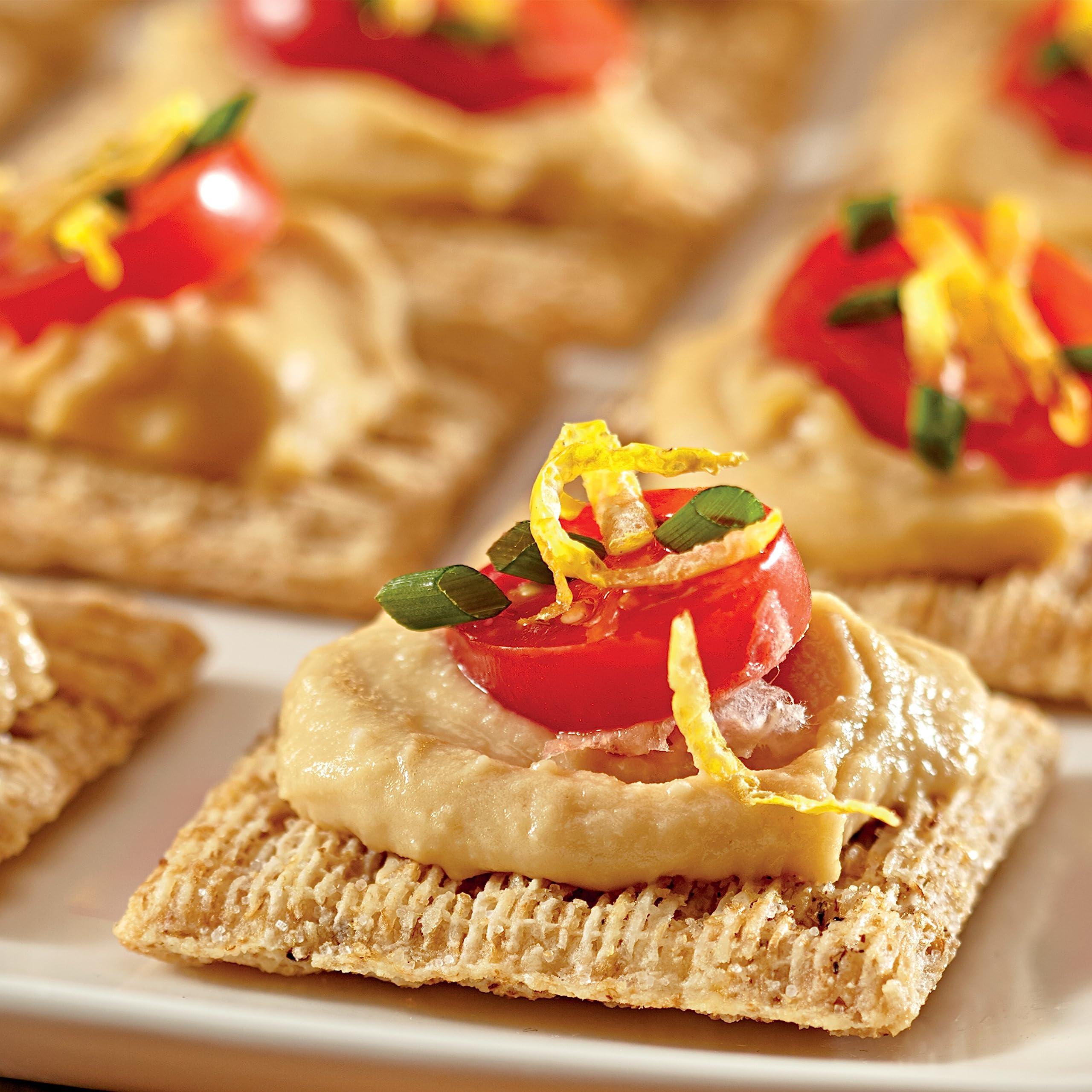Triscuit Whole Grain Wheat Crackers 4 Flavor Variety Pack, Lunch Snacks, Bulk Snack Crackers, 4 Boxes - Image 6