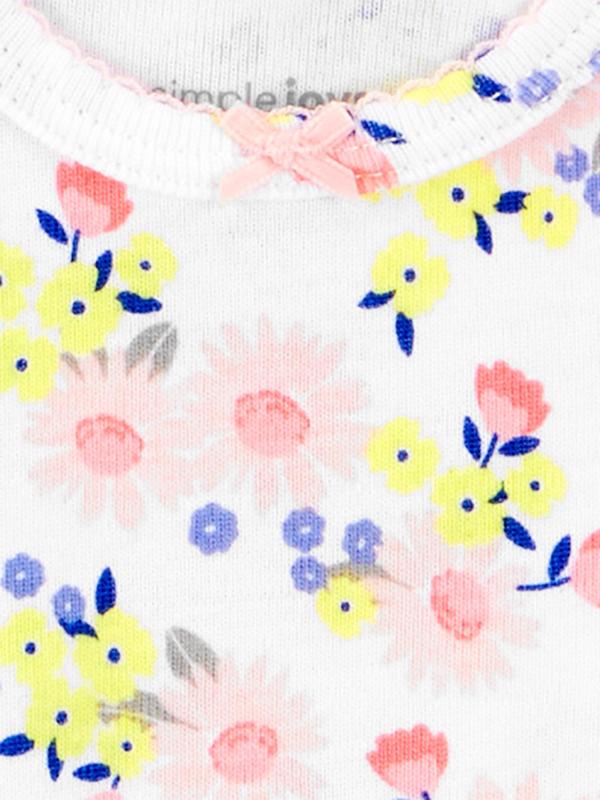 Simple Joys by Carter's Baby Girls' 6-Pack Sleeveless Bodysuit - Image 6