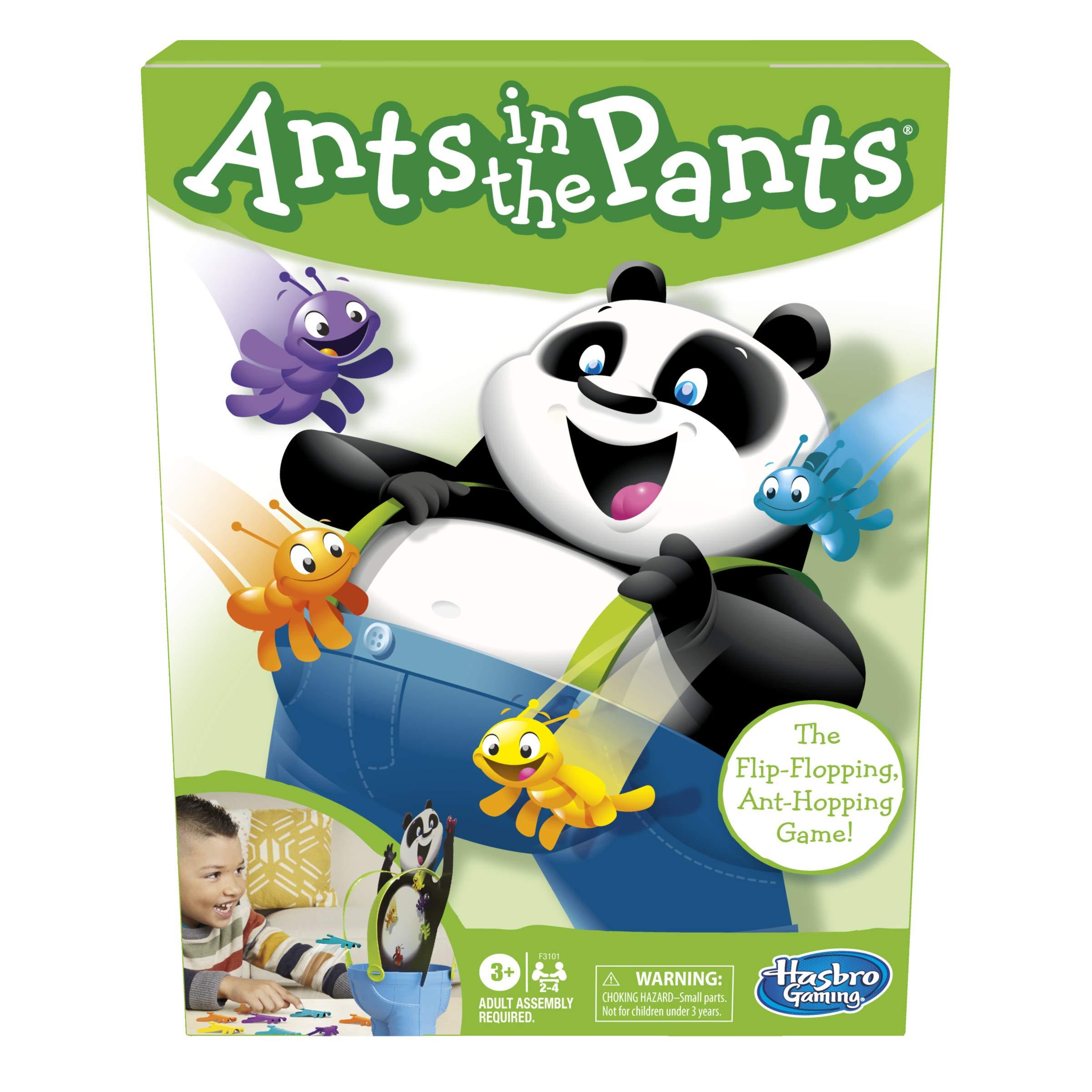 Hasbro Gaming Ants in The Pants Preschool Game for Kids Ages 3+, Fun Board Game for 2-4 Players (Amazon Exclusive)