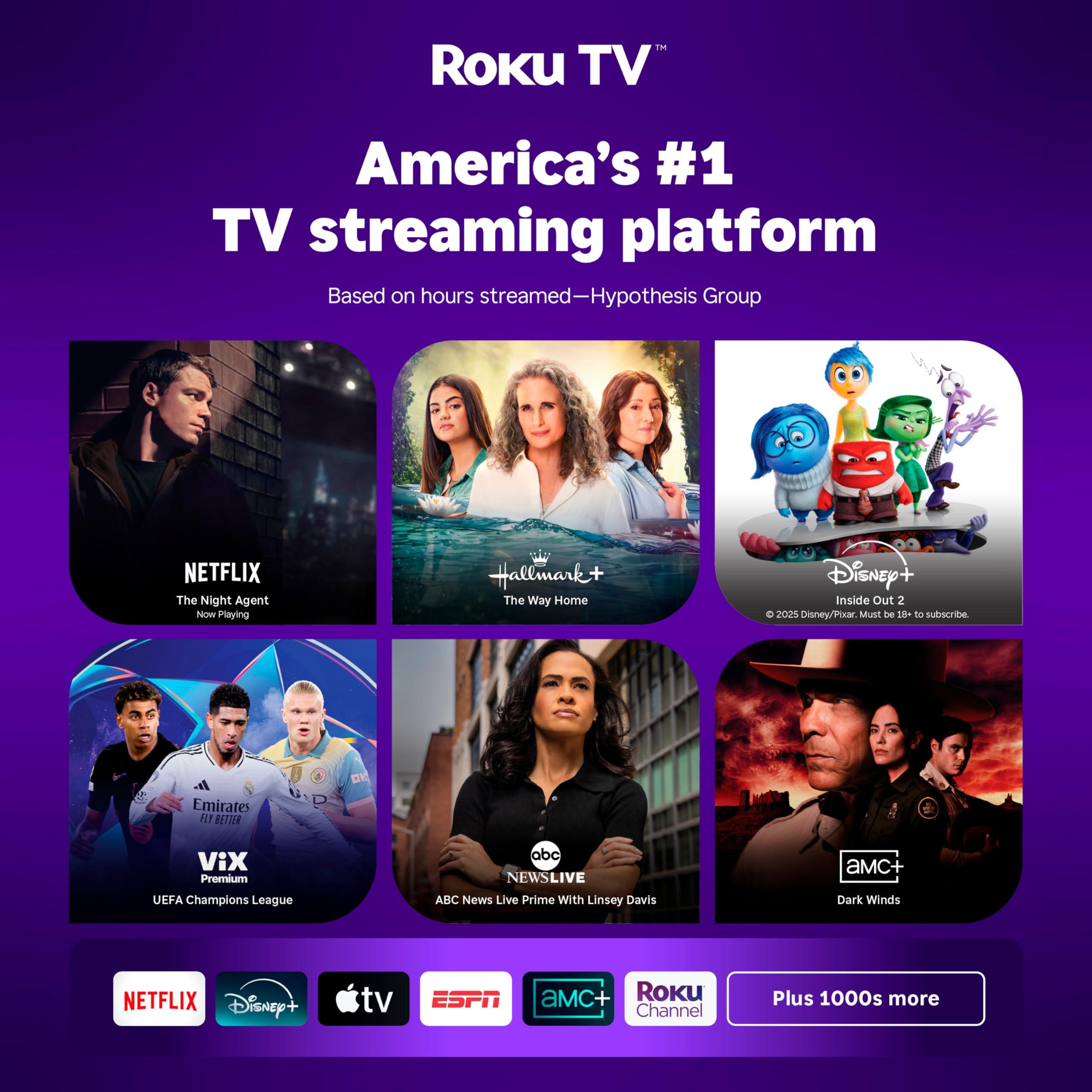 Hisense 43-Inch Class A4 Series FHD 1080p Roku TV 43A4NR, Smart, Alexa Compatibility, Google Assistant, 2024 Model, Dolby Audio, Slim Bezel Design - Image 10