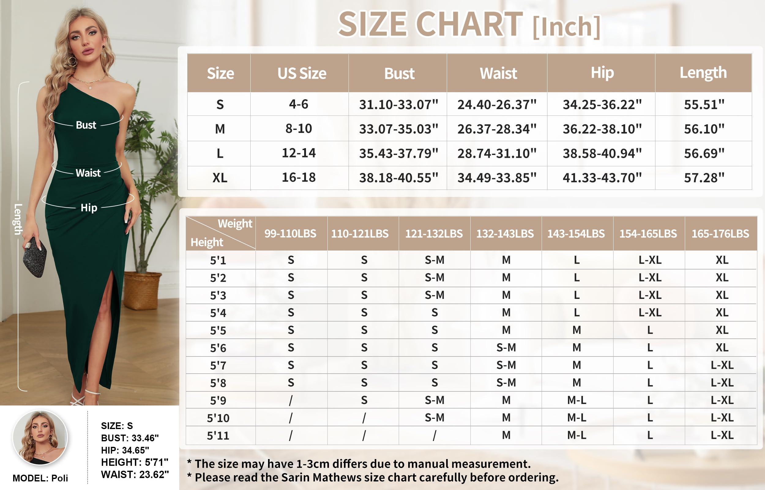 Sarin Mathews Womens One Shoulder Long Formal Dress Sexy Summer Sleeveless Bodycon Ruched Wrap Split Cocktail Dresses - Image 5