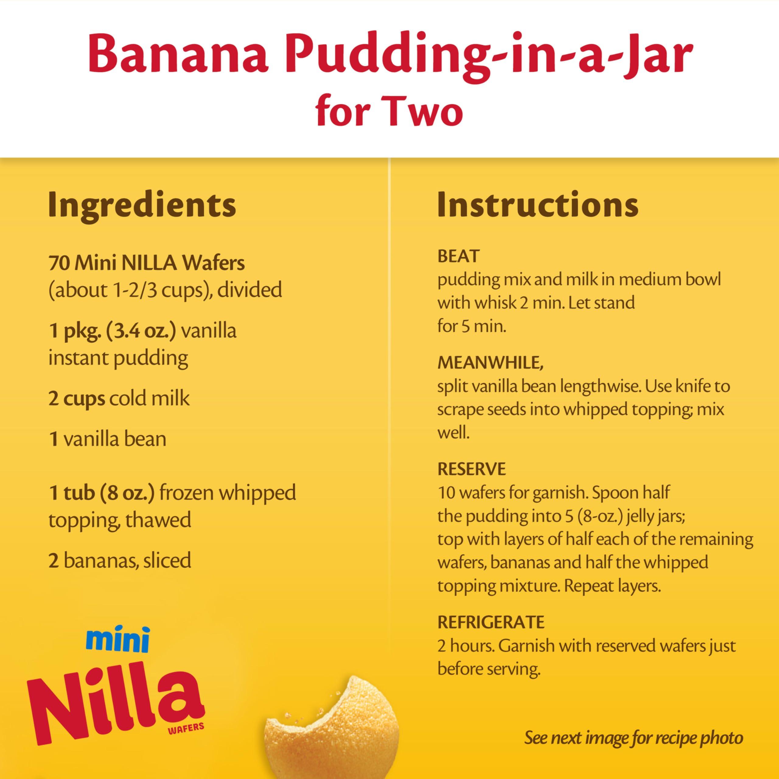 NILLA Wafers Mini Cookies, Vanilla Wafers, 10 Snack Packs - Image 12