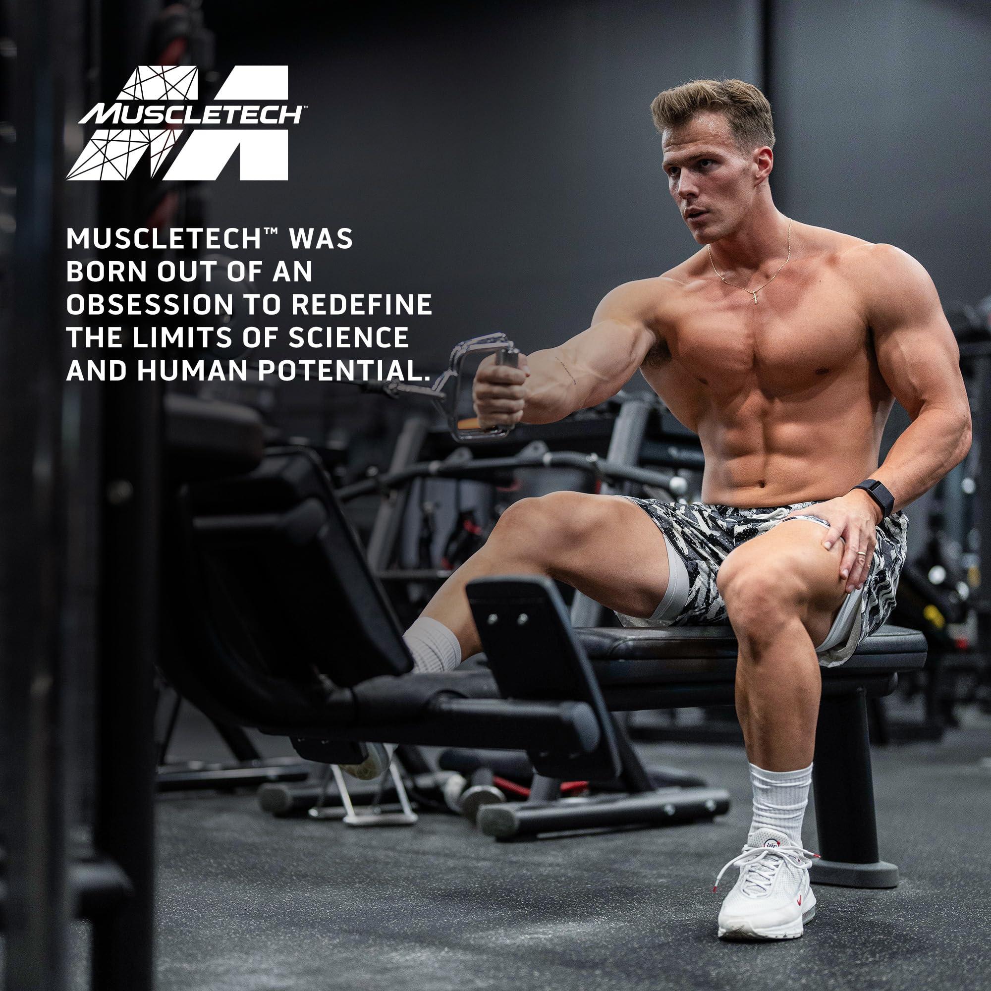 Muscletech Grass-Fed Whey Protein Powder (Triple Chocolate, 1.8LB) - Whey Protein Smoothie & Milk Shake Mix Supports Muscle Gain & Recovery - 20g of Whey Protein for Women & Men - Non-GMO, Gluten-Free - Image 5
