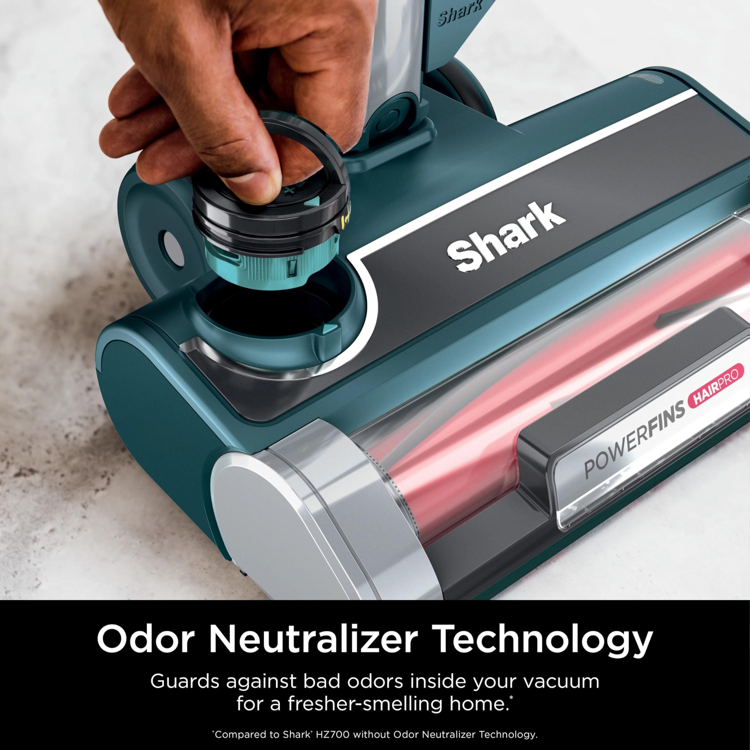 Shark HZ700 Ultralight PetPro Corded Stick Vacuum with PowerFins HairPro Odor Neutralizer Technology, Crevice & Upholstery Tool, Blue Iris (Renewed) - Image 7