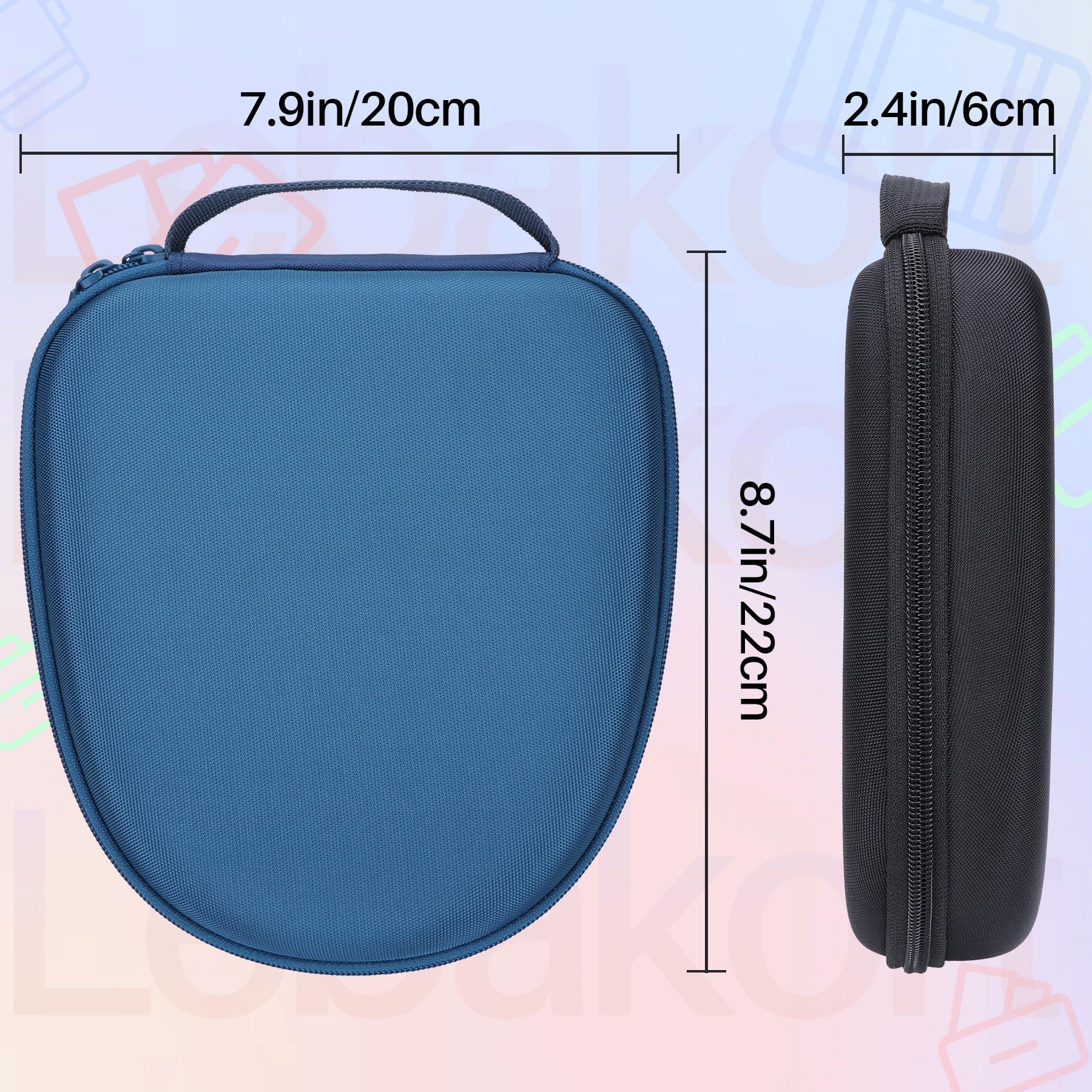 Lebakort Hard Case Compatible with TOZO HT2 / BERIBES WH202A / Uliptz WH203A / KVIDIO WH201A / Picun B8 / RUNOLIM RUWH301AB-US3 Hybrid Active Noise Cancelling Headphones (Black Case) - Image 8