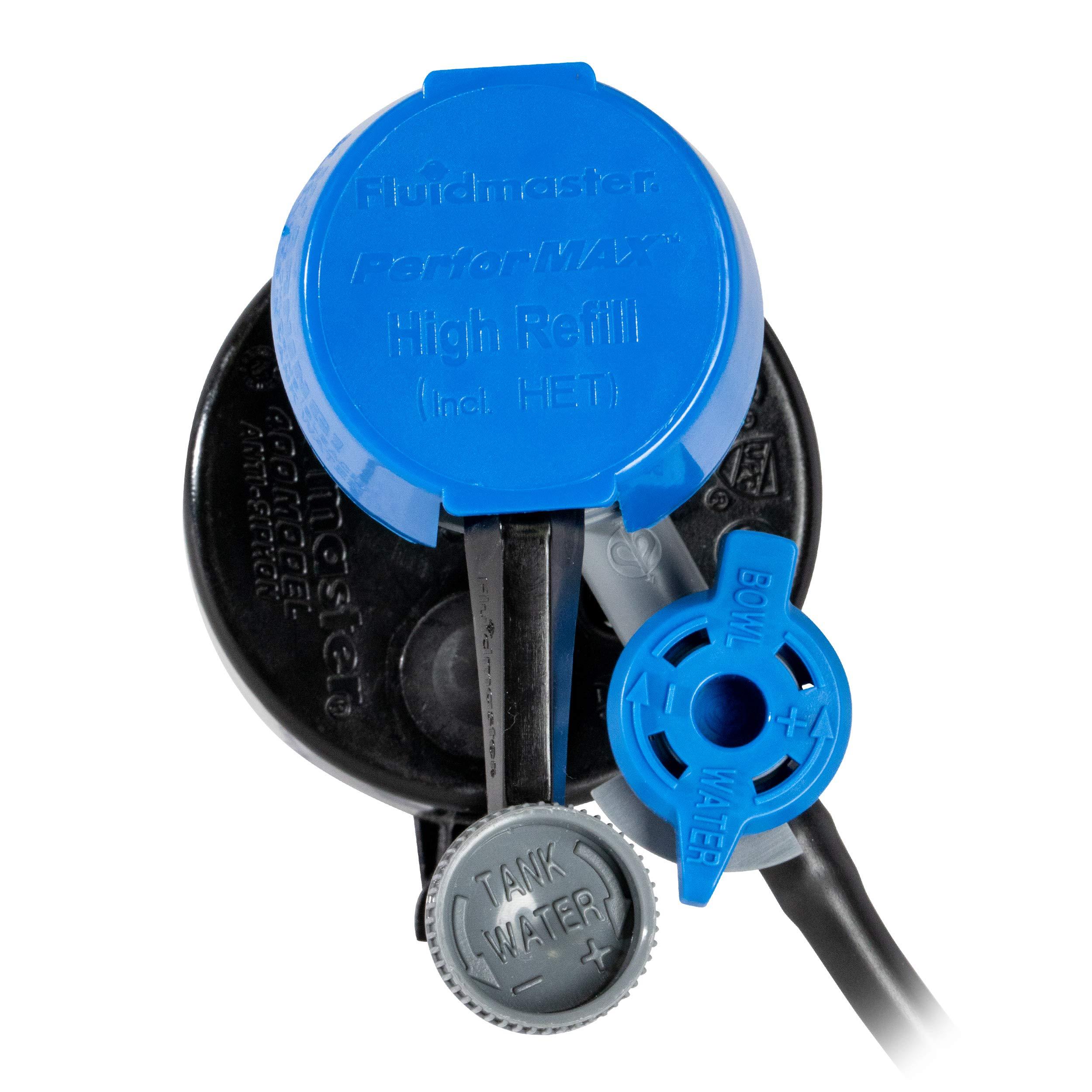Fluidmaster 400H-002 Performax Universal Toilet Fill Valve High Performance Tank and Bowl Water Control, 1-Pack, Multicolor - Image 3