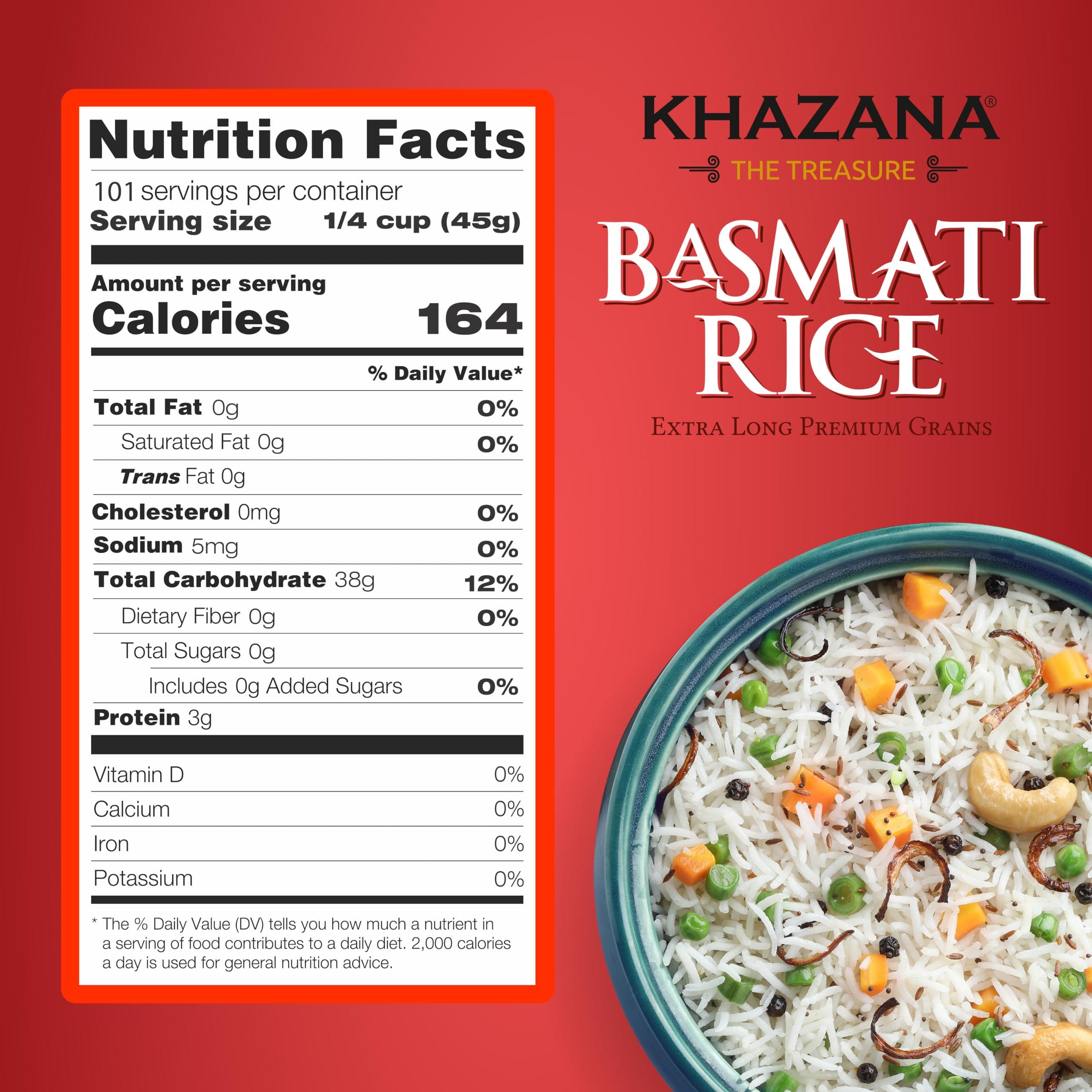 Khazana Authentic Extra Long Basmati Rice - 2lb Resealable Zipper Bag | Non-GMO, Gluten-Free, Kosher & Cholesterol-Free | Aromatic & Flavorful Grain From India - Image 2