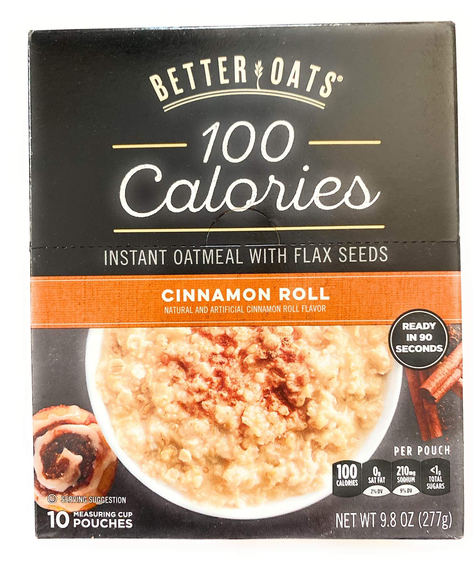 Better Oats Instant Oatmeal - 3 Flavor Variety Pack of 10 pouches each, including Blueberry Muffin, Cinnamon Roll and Apples & Cinnamon for a total of 30 Packets of oatmeal. - Image 4