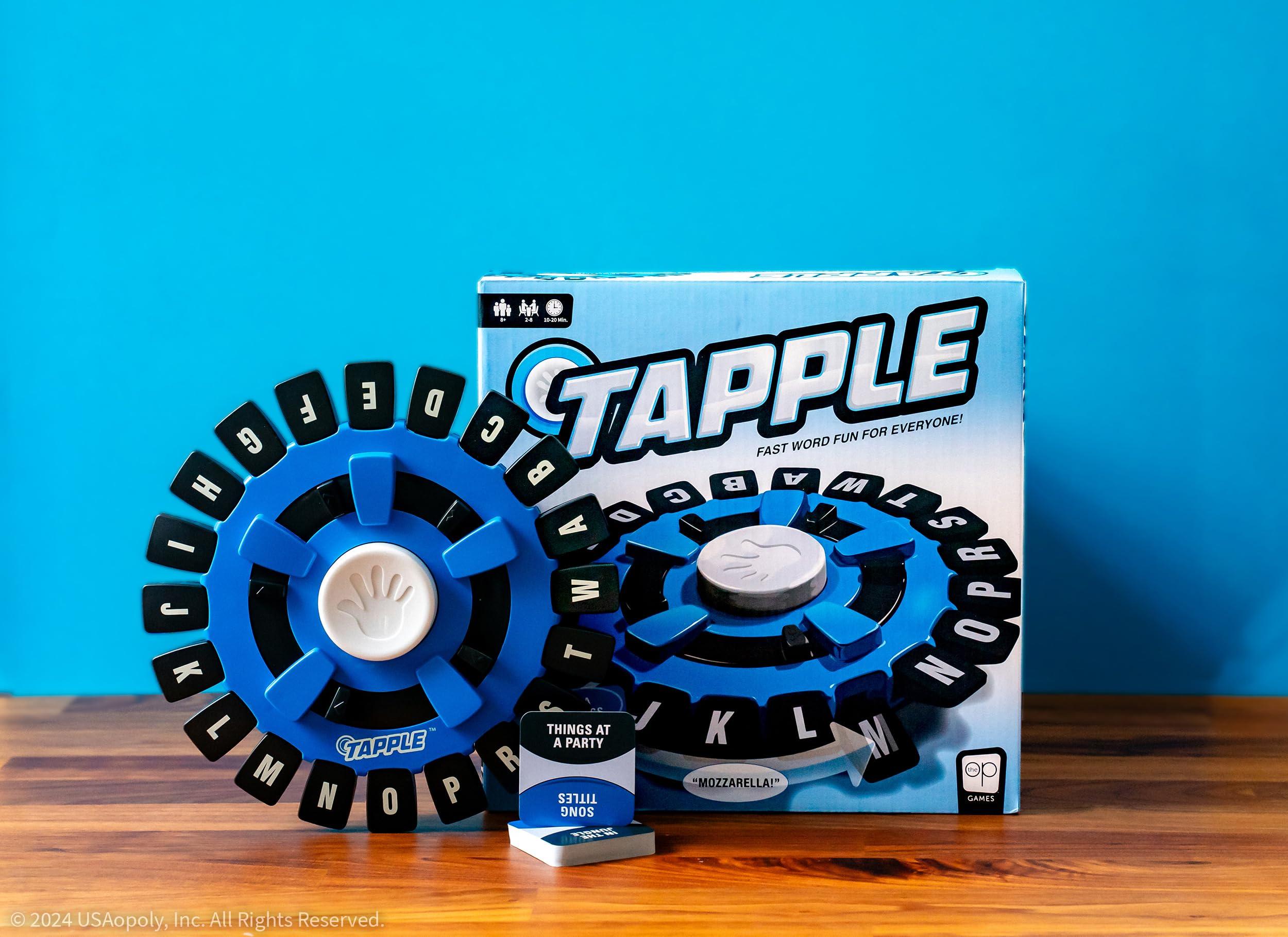 The Original TAPPLE, The Fast-Paced Family Board Game, Choose a Category & Race Against the Timer to be the Last Player, Learning Word Game for Ages 8 & Up, 2-8 Players, 15-20 Minute Play Time - Image 2