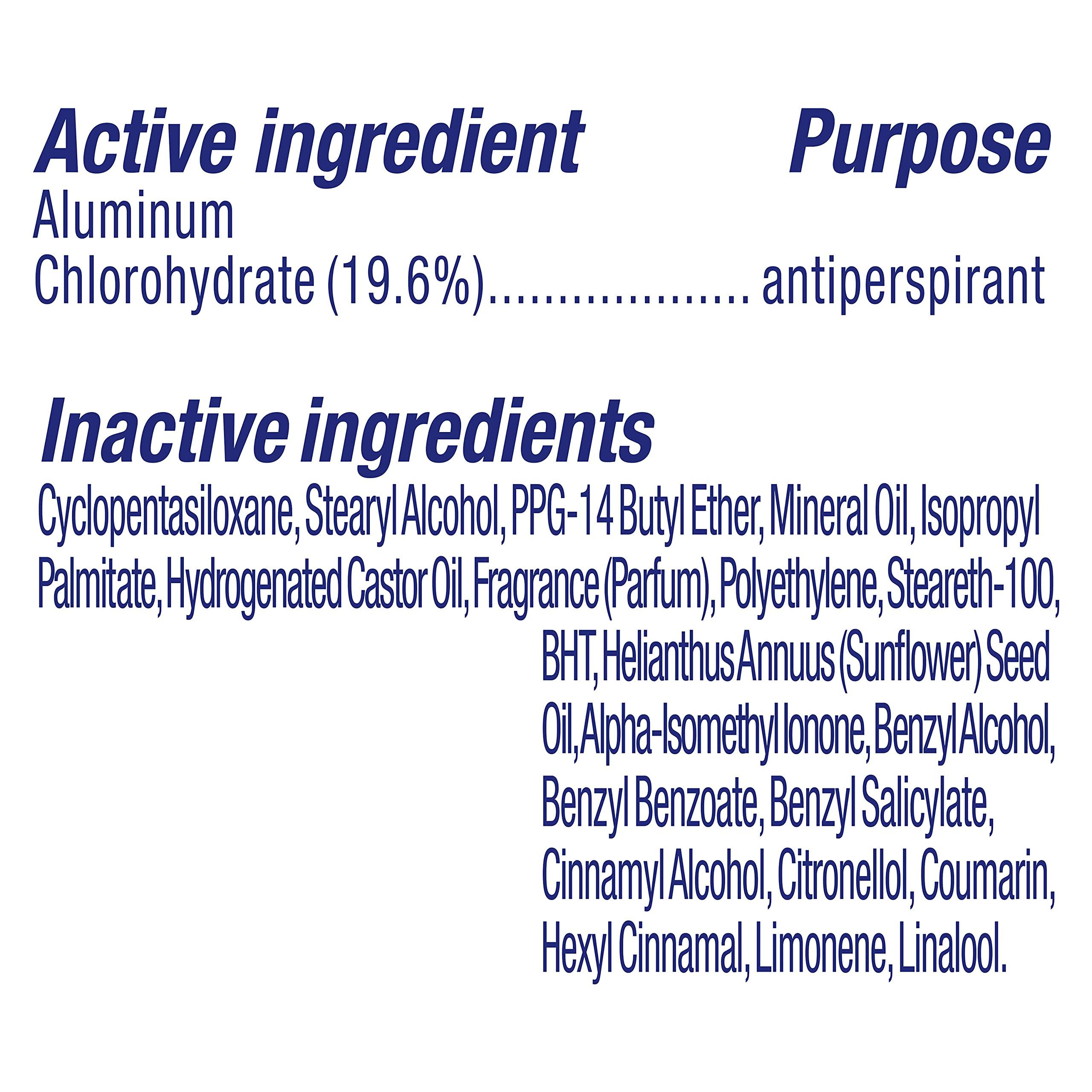 Dove Invisible Solid Antiperspirant Deodorant Stick for Women, Powder, For All Day Underarm Sweat & Odor Protection 2.6 oz, 6 Count - Image 12