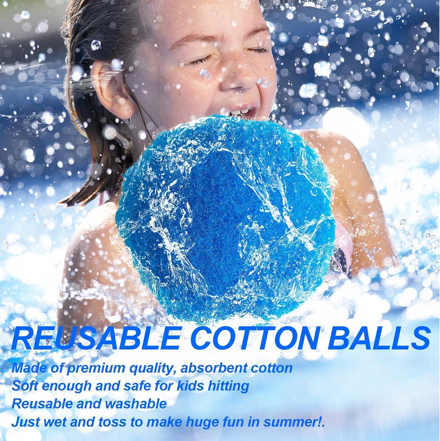 60 Pcs Reusable Water Balls, Reusable Water Balloons for Outdoor Toys and Games, Water Toys for Kids and Adults Boys and Girls - Summer Balls for Pool and Backyard Fun - Image 7
