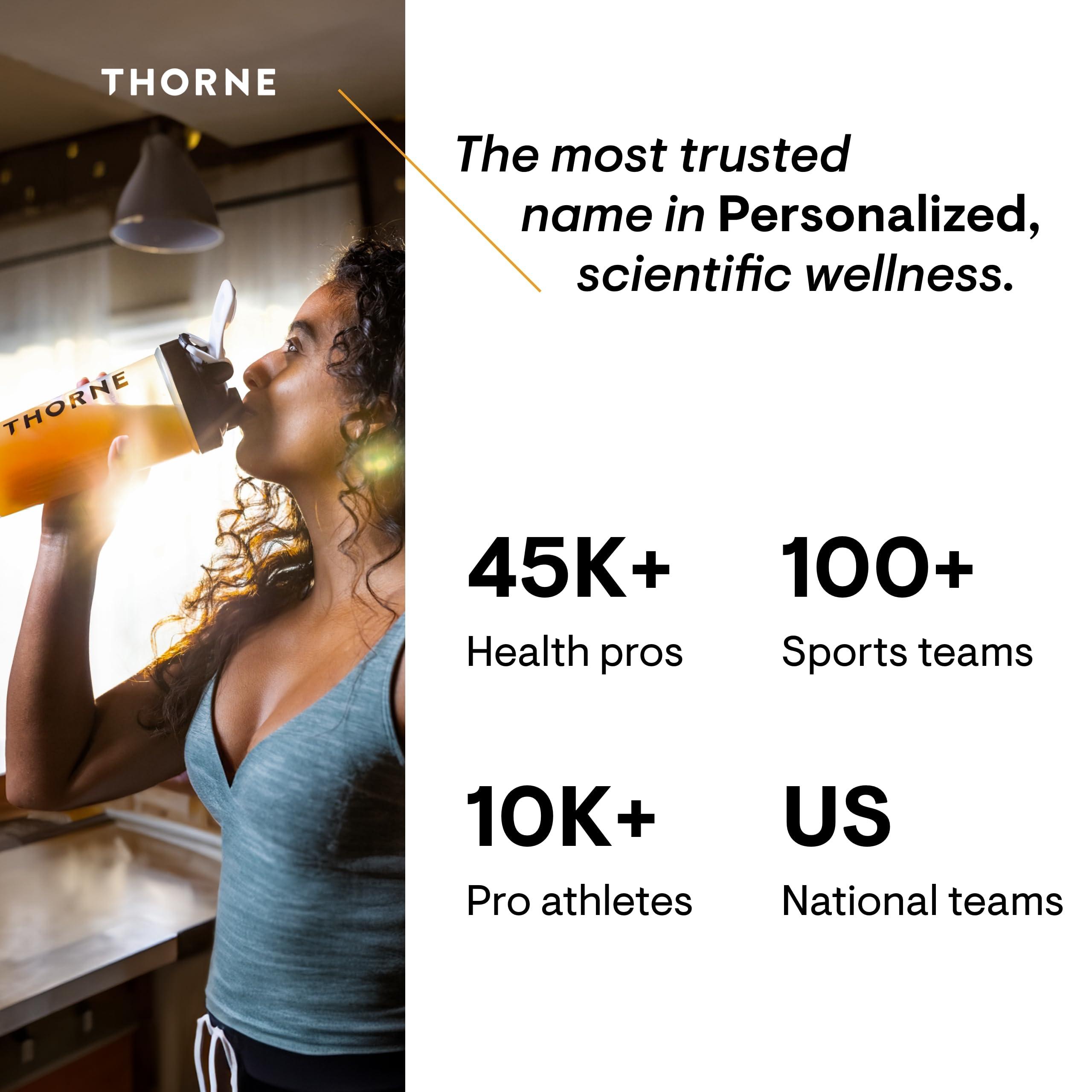 THORNE - Whey Protein Isolate - 21 Grams of Easy-to-Digest Whey Protein Powder - NSF Certified for Sport - Chocolate - 31.9 Ounces - 30 Servings - Image 6