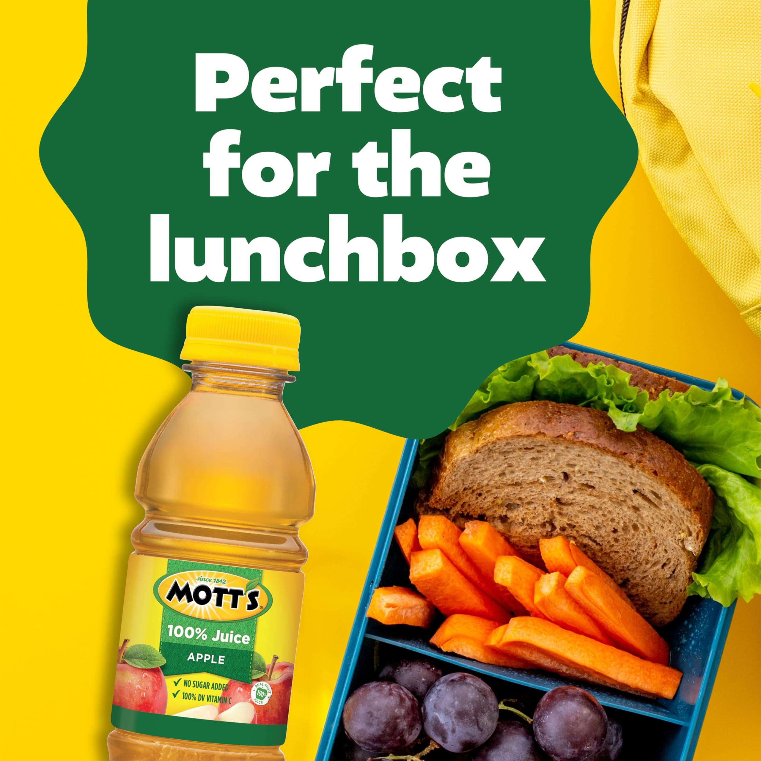 Mott's 100% Original Apple Juice, 8 Fl Oz Bottles, 24 Count (4 Packs Of 6), 2 Servings Of Fruit, 100% Fruit Juice, Gluten-free, Caffeine-free, Kosher, Contains No Artificial Colors Or Sweeteners - Image 10