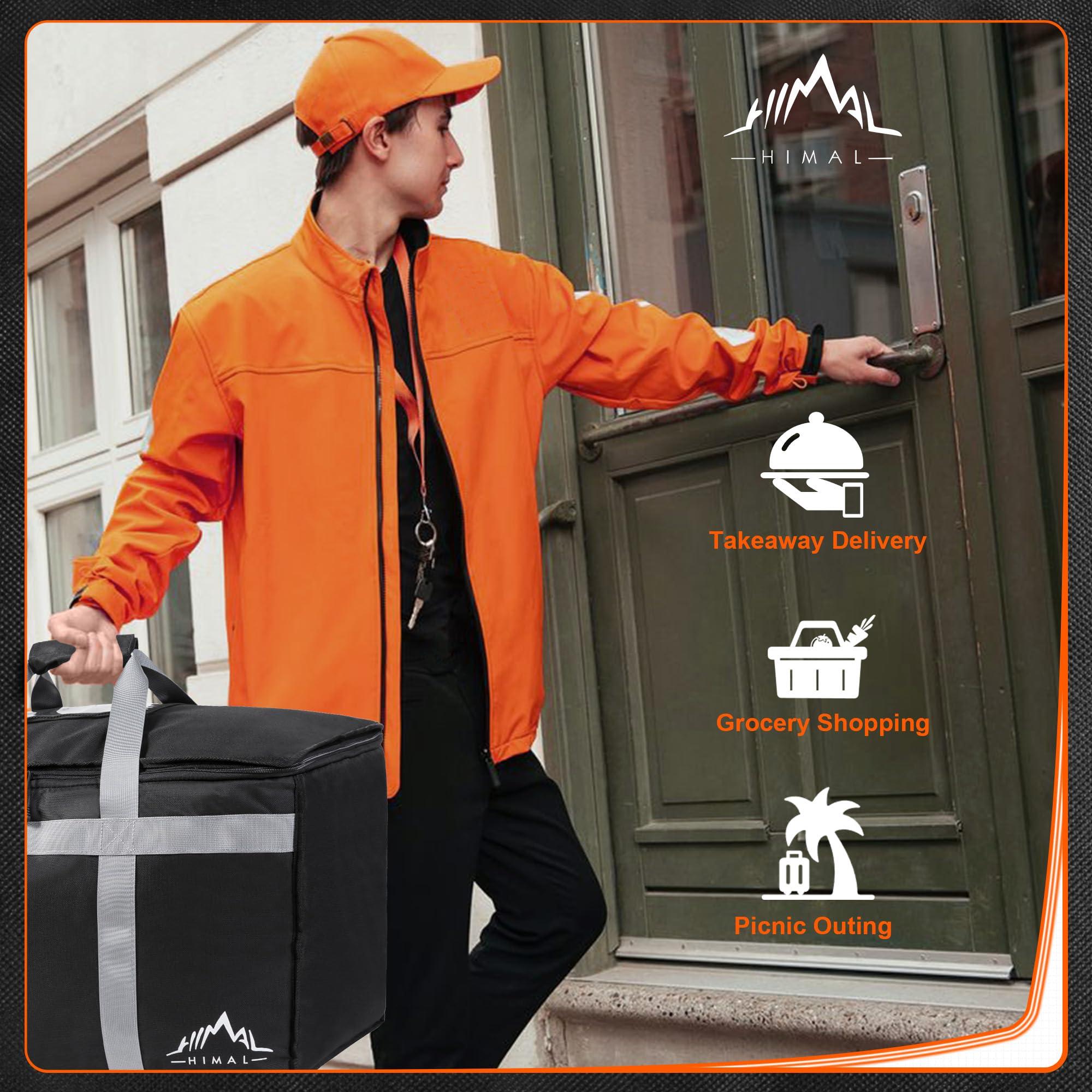 Himal Outdoors Insulated Food Delivery Bag XXXL-23Wx15Hx14D inches Premium Insulated Grocery Bag for HOT/COLD Food Delivery, Fit for Uber Eats, Doordash, Commercial Catering Transportation - Image 7