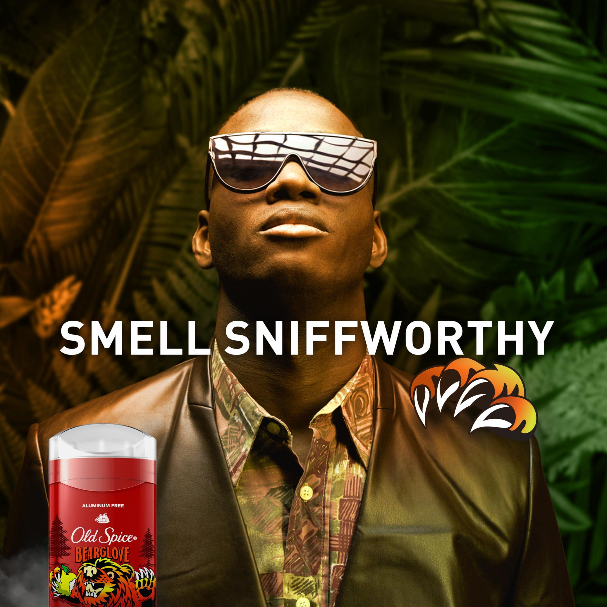 Old Spice Aluminum Free Deodorant for Men, 24/7 Odor Protection, 24/7 Freshness & Lasting Scent, Goes on Clear, Bearglove with Crisp Orchard Scent, 3.0 oz (Pack of 2) - Image 5