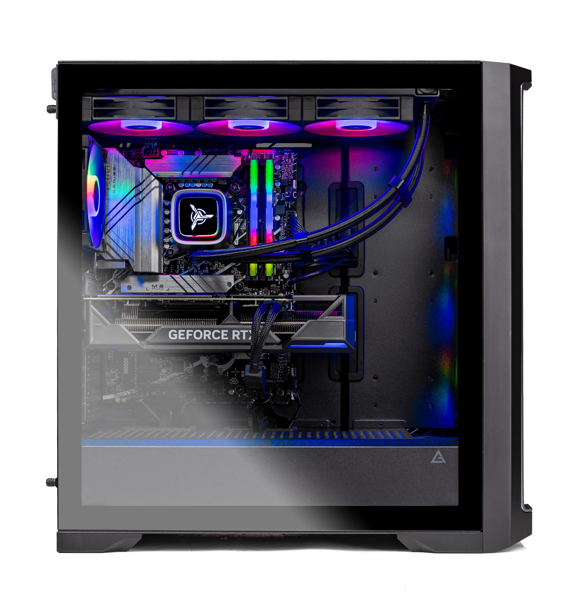 Skytech Legacy 4 Gaming PC Desktop, NVIDIA RTX 5090 32GB, Z890 Board, 4TB Gen4 NVMe SSD, 64GB DDR5 RAM 6000 RGB, 1200W Gold ATX 3 PSU, 420mm ARGB AIO, Wi-Fi, Win 11 - Image 2
