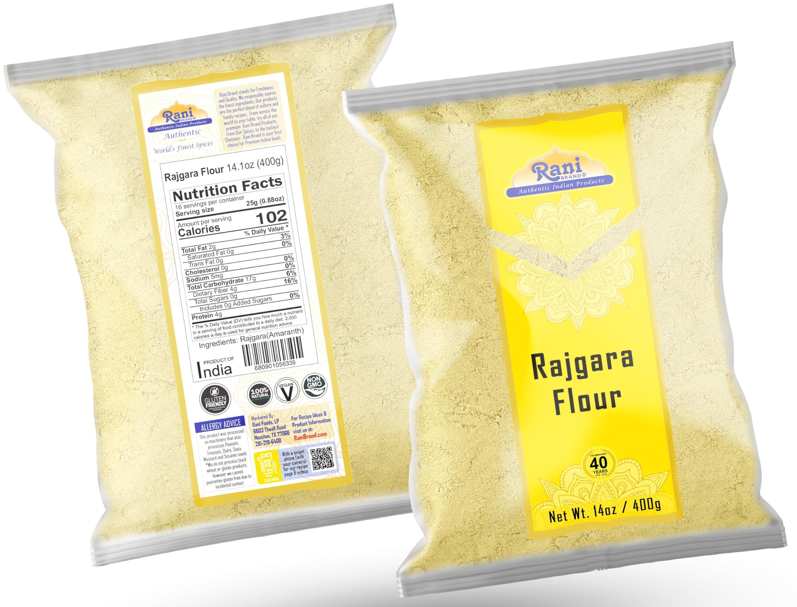 Rani Rajgara Flour (Amaranth flour) 14oz (400g) ~ All Natural | Vegan | Gluten Friendly | NON-GMO | Kosher | Indian Origin - Image 4