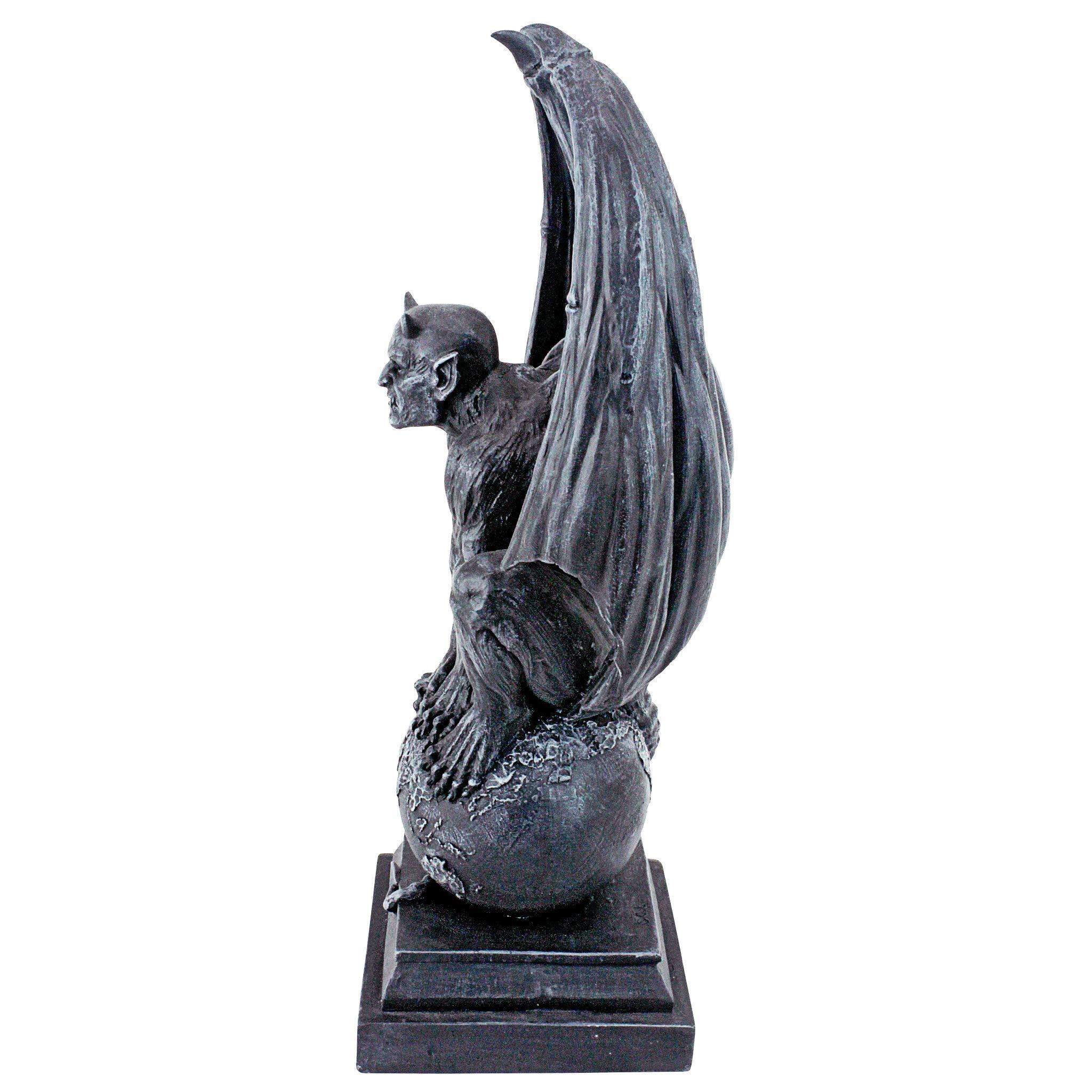 Design Toscano Hellion the Devil Gargoyle Statue 12 Inch - Image 5