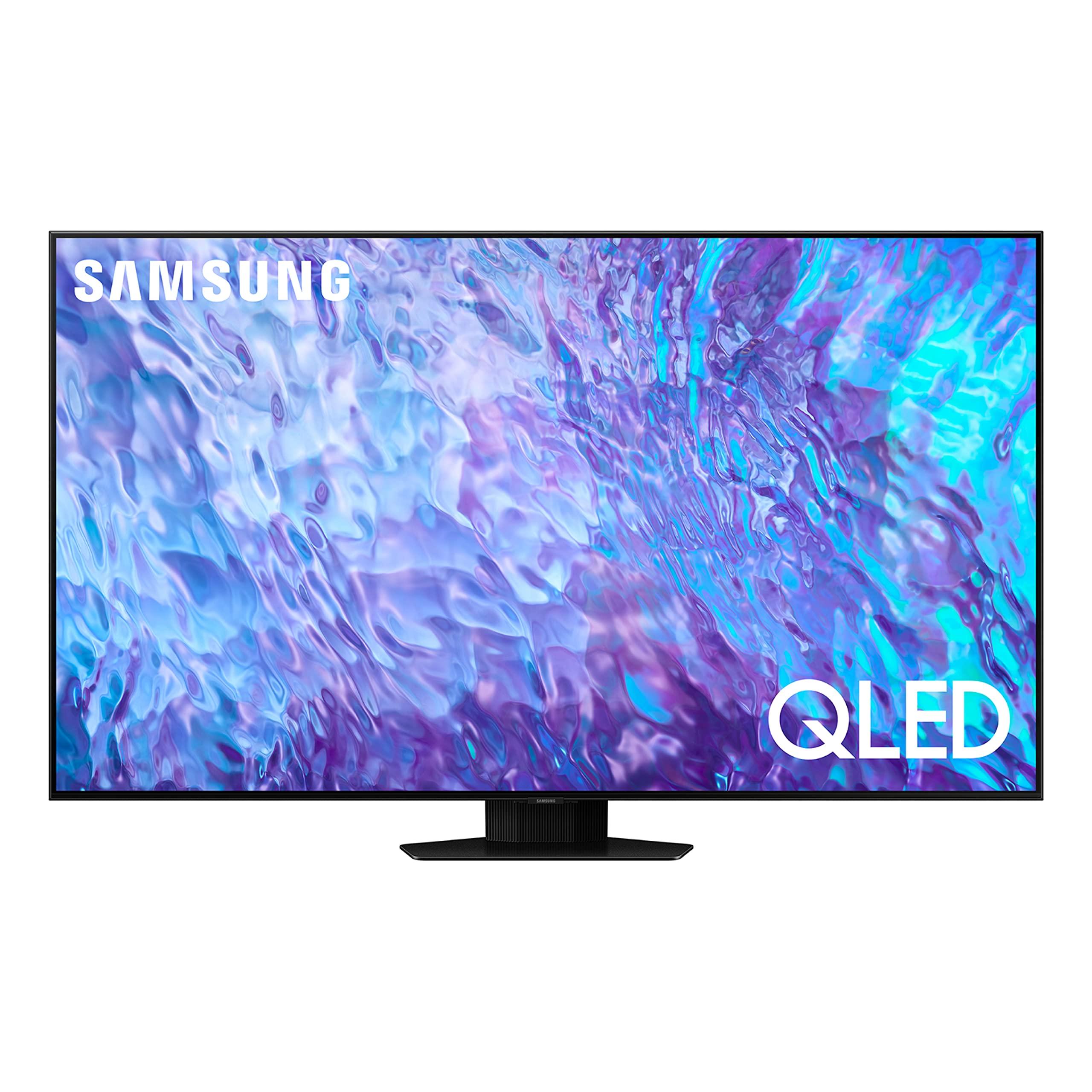 SAMSUNG 75-Inch Class QLED Q80C Series Smart TV QN75Q80C, Direct Full Array, Alexa Built-in, 4K, Q-Symphony 3.0, 2023 Model, Quantum HDR+, Dolby Atmos, Object Tracking Sound Lite, Gaming Hub