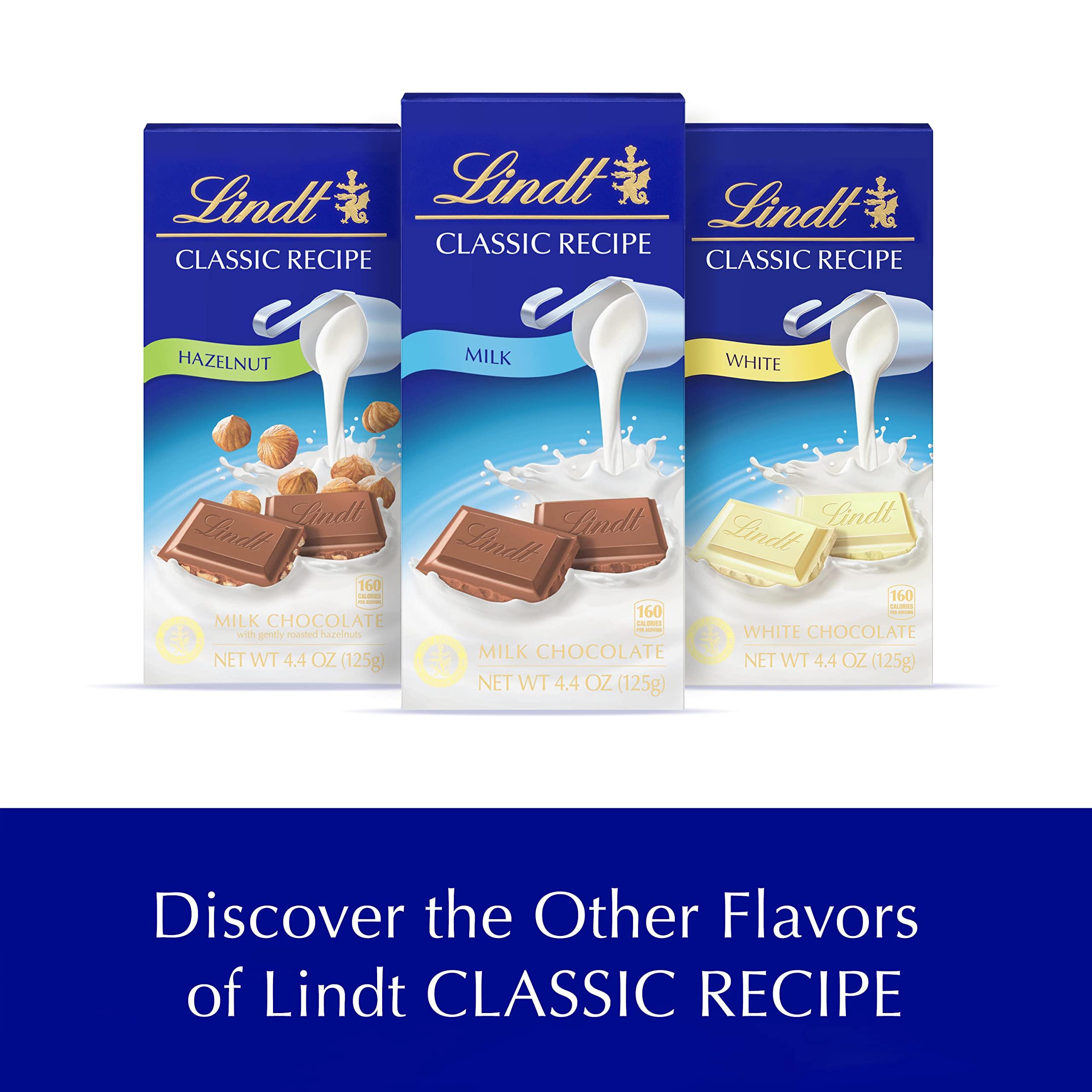 Lindt CLASSIC RECIPE Milk Chocolate Bar, Milk Chocolate Candy, 4.4 oz. (12 Pack) - Image 6
