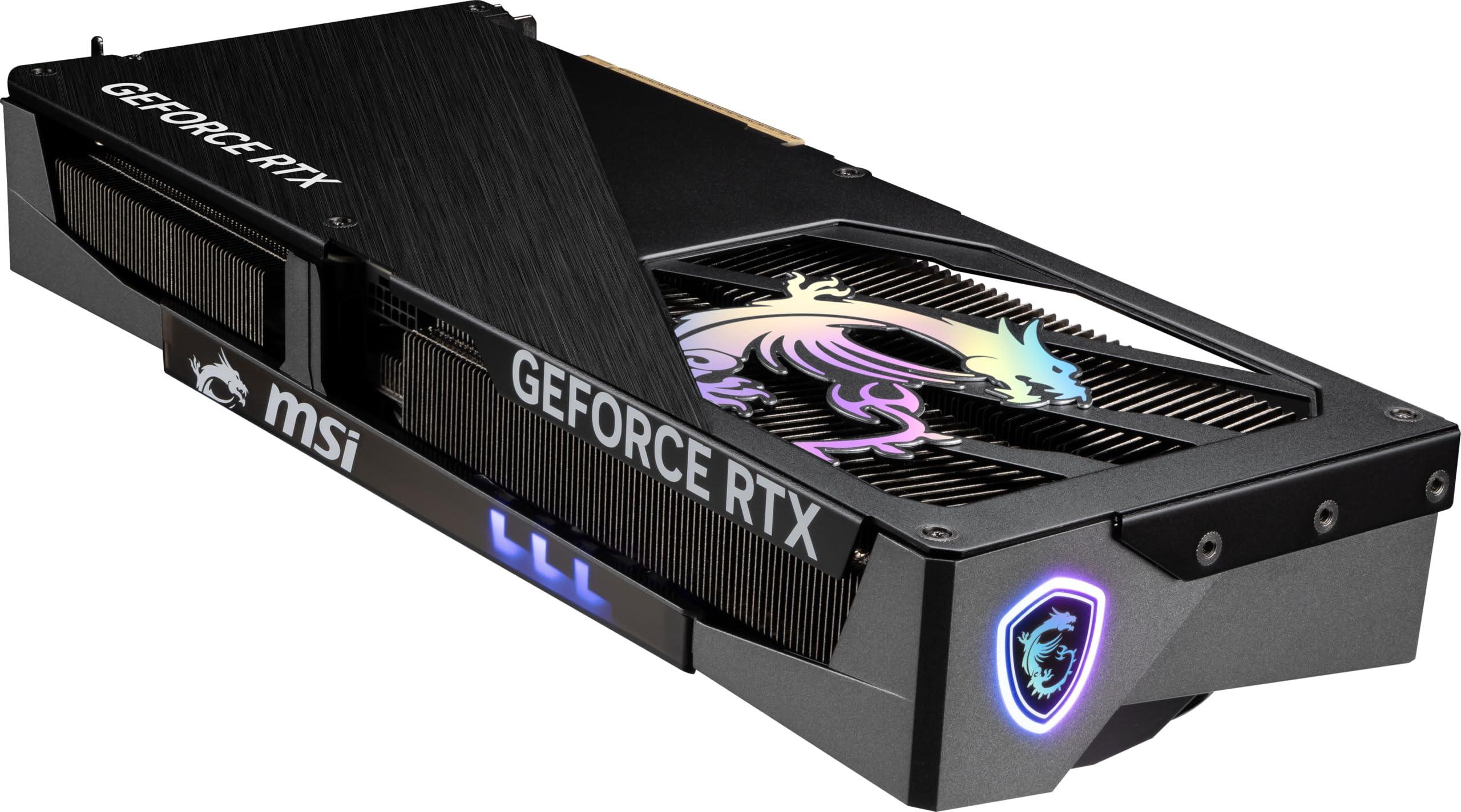 MSI RTX 5070 12G Gaming Trio OC Graphics Card (12GB GDDR7, 192-bit, Extreme Performance: 2625 MHz, DisplayPort x3 2.1a, HDMI 2.1b, NVIDIA Blackwell Architecture) - Image 4