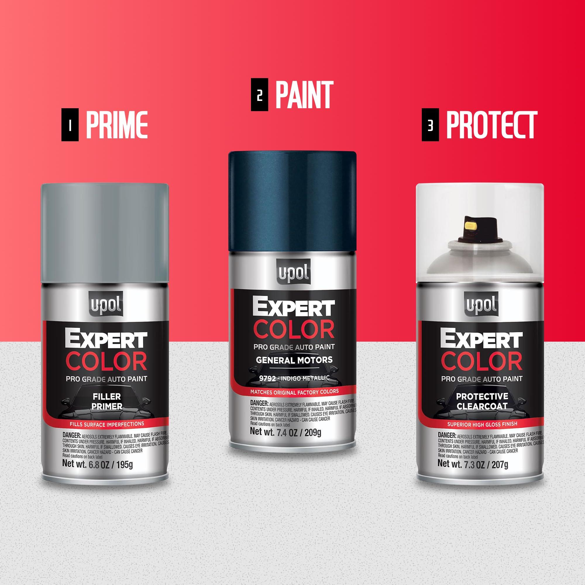 U-POL Expert Color, For Ford UH, Automotive Spray Paint, Professional Grade, Long-Lasting, Easy-To-Use, Tuxedo Black Metallic - Image 3
