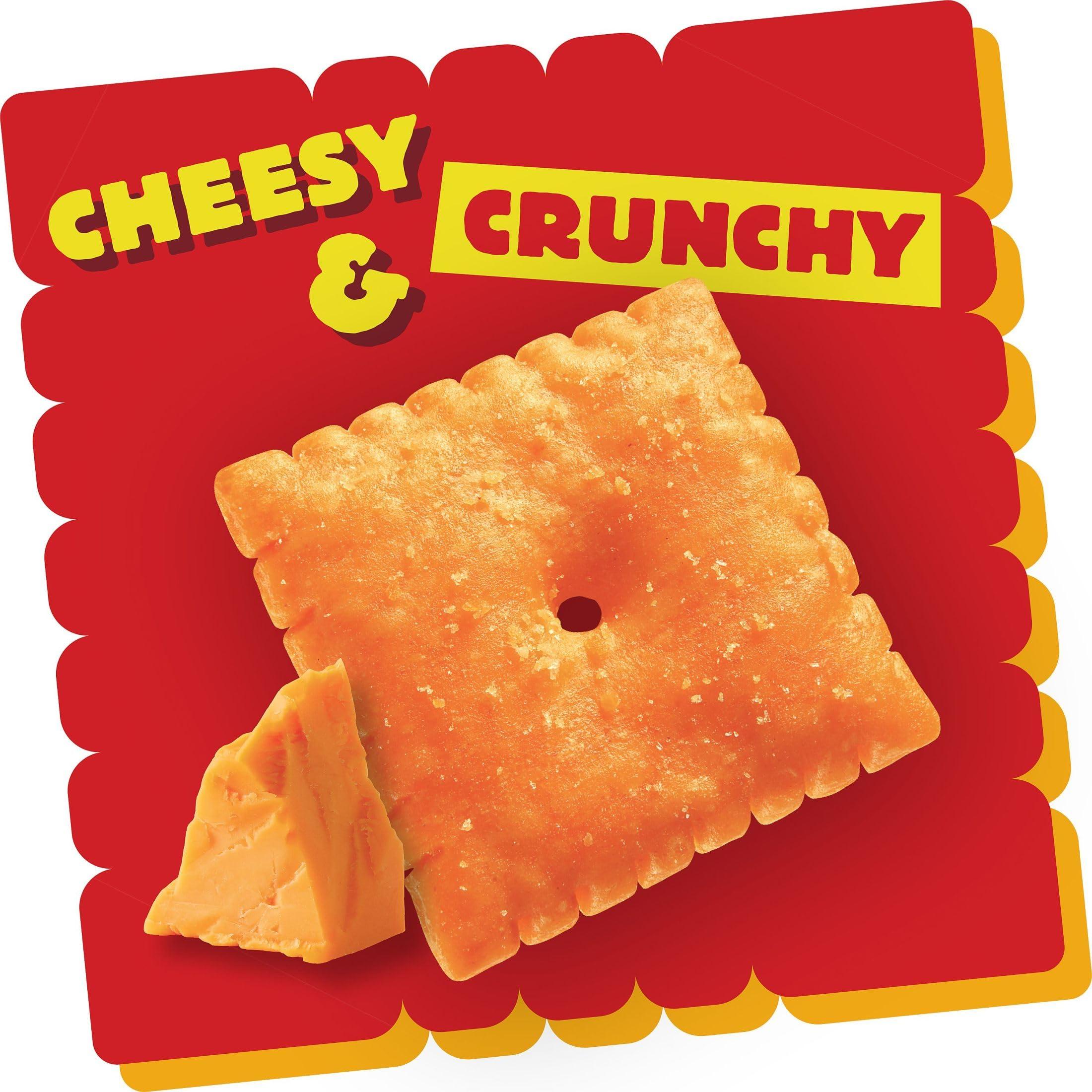 Cheez-It Cheese Crackers, Baked Snack Crackers, Lunch Snacks, Variety Pack (42 Packs) - Image 4