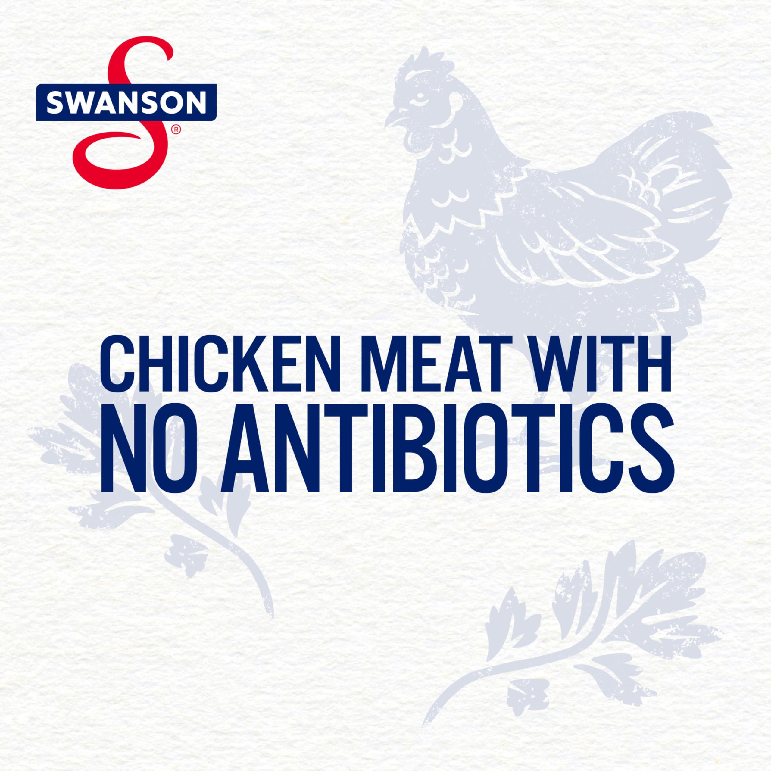Swanson White Premium Chunk Canned Chicken Breast in Water, Fully Cooked Chicken, 12.5 OZ Can - Image 5
