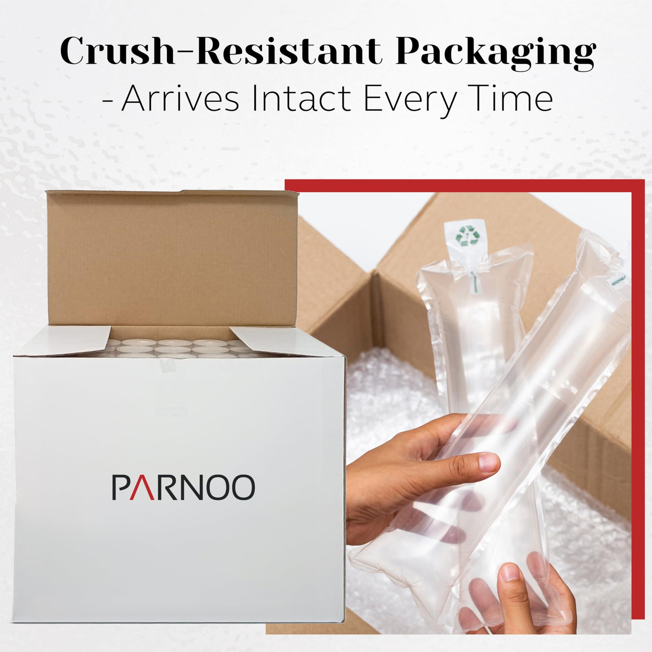 100 Pack Tealight Candles in Metal Cups - Clean, White Unscented with 4.5 Hour Long Burning Time - Votive Candles Bulk for Romantic Dinner, Weddings, Spa & Hotels by PARNOO - Image 9