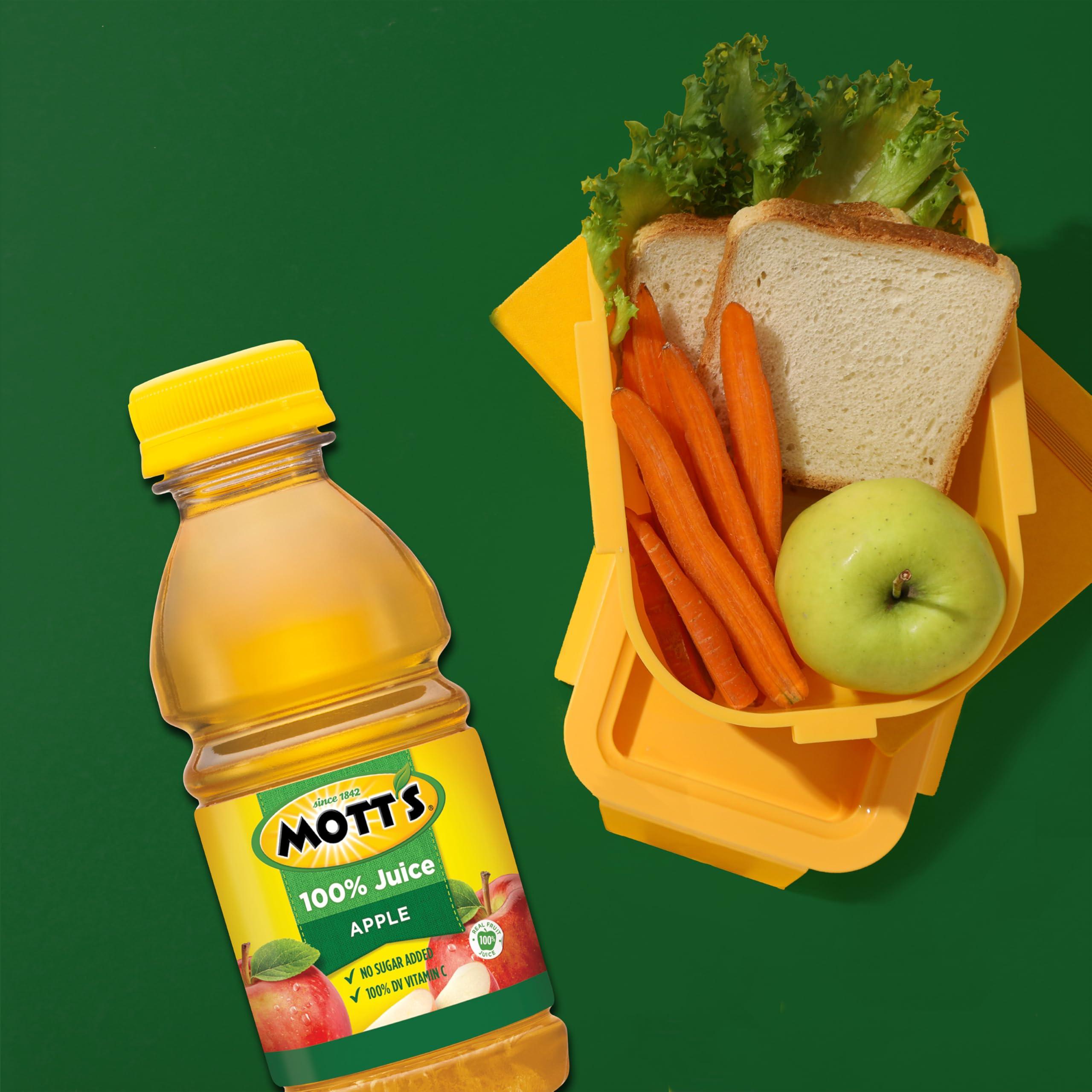 Mott's 100% Original Apple Juice, 8 Fl Oz Bottles, 24 Count (4 Packs Of 6), 2 Servings Of Fruit, 100% Fruit Juice, Gluten-free, Caffeine-free, Kosher, Contains No Artificial Colors Or Sweeteners - Image 11