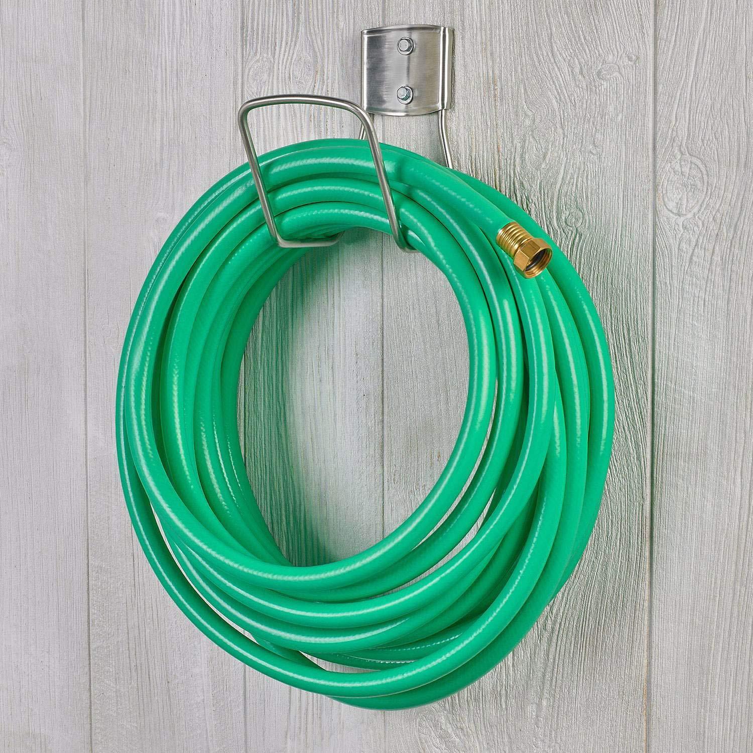 Liberty Garden 681 Hose Hanger, Holds 125-Feet of 5/8-Inch Hose - Stainless Steel - Image 2