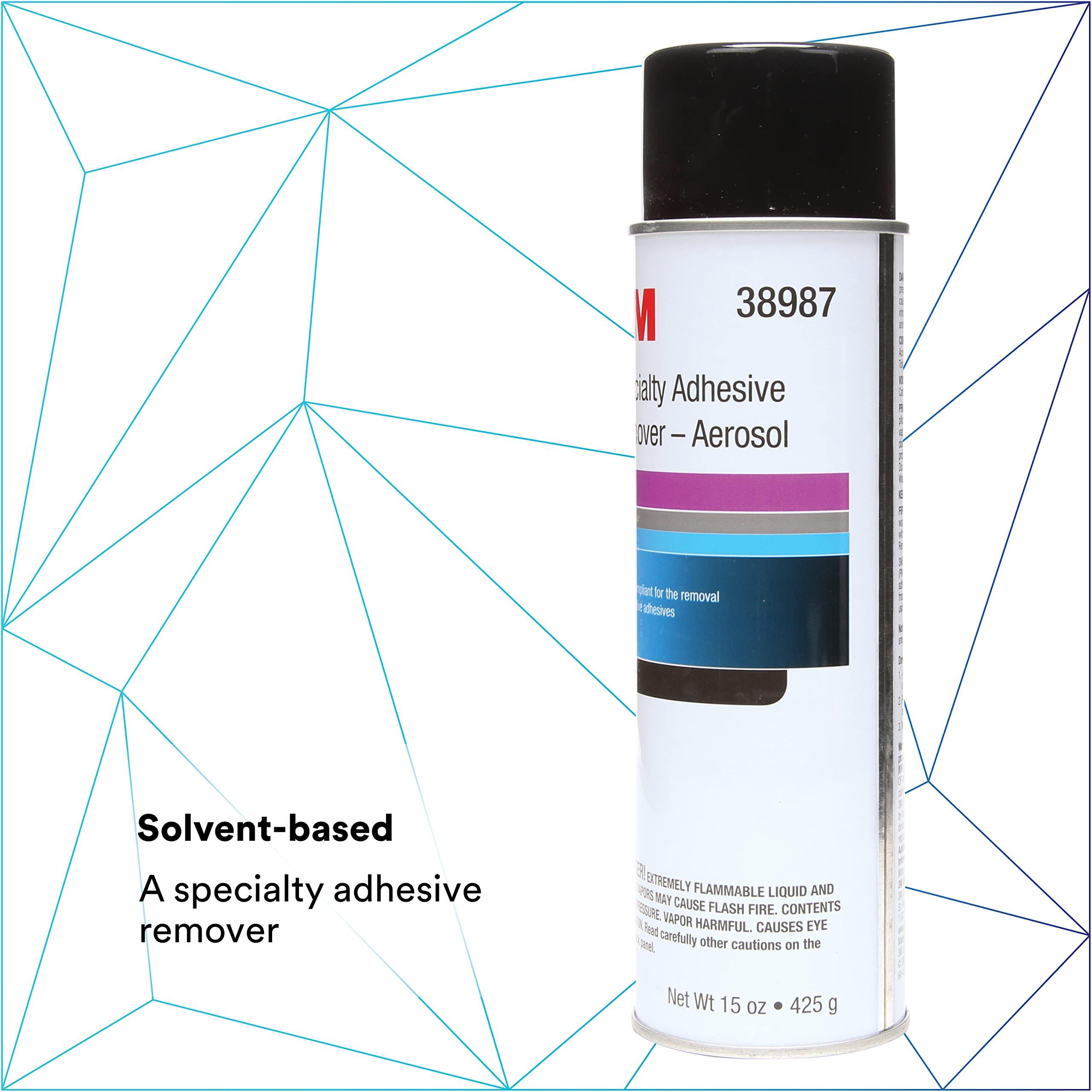 3M Specialty Adhesive Remover, 38987, Solvent-Based, Removes Reactive Adhesives, 15 fl oz - Image 5
