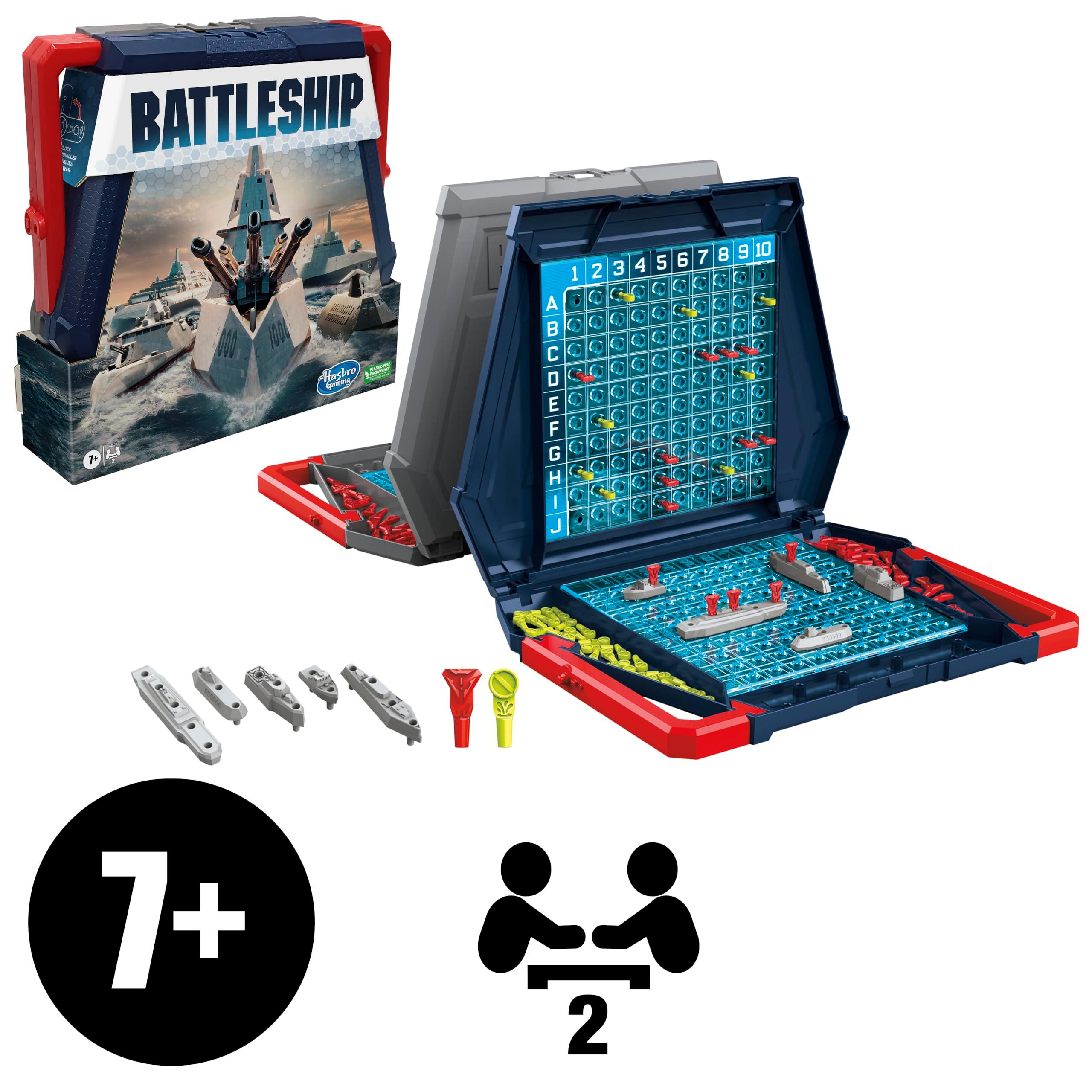 Battleship Classic Board Game | Strategy Games for Kids and Adults | Ages 7+ | 2 Players | Fun Kids Games | Family Games - Image 3
