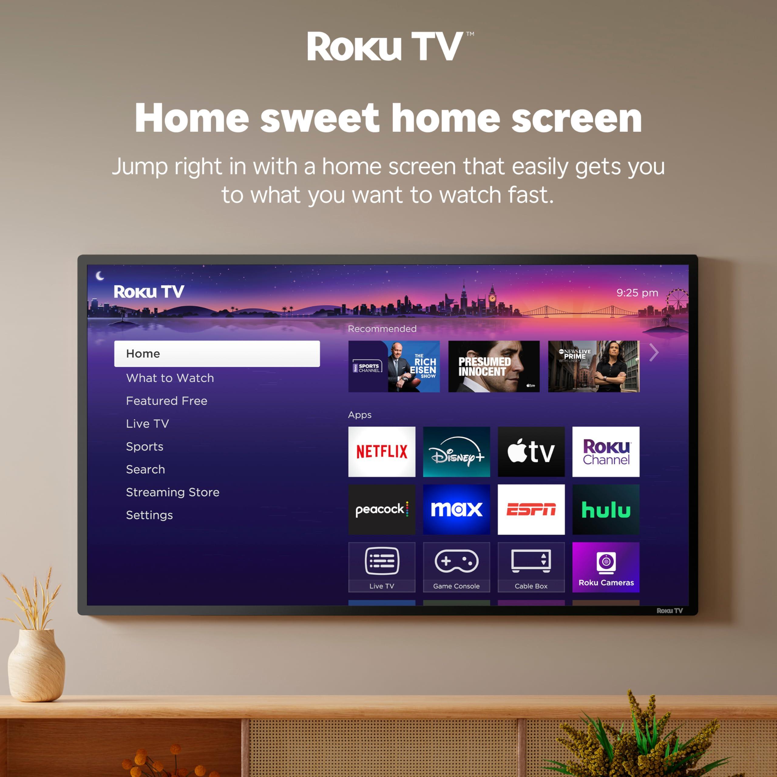 Hisense 43-Inch Class A4 Series FHD 1080p Roku TV 43A4NR, Smart, Alexa Compatibility, Google Assistant, 2024 Model, Dolby Audio, Slim Bezel Design - Image 11