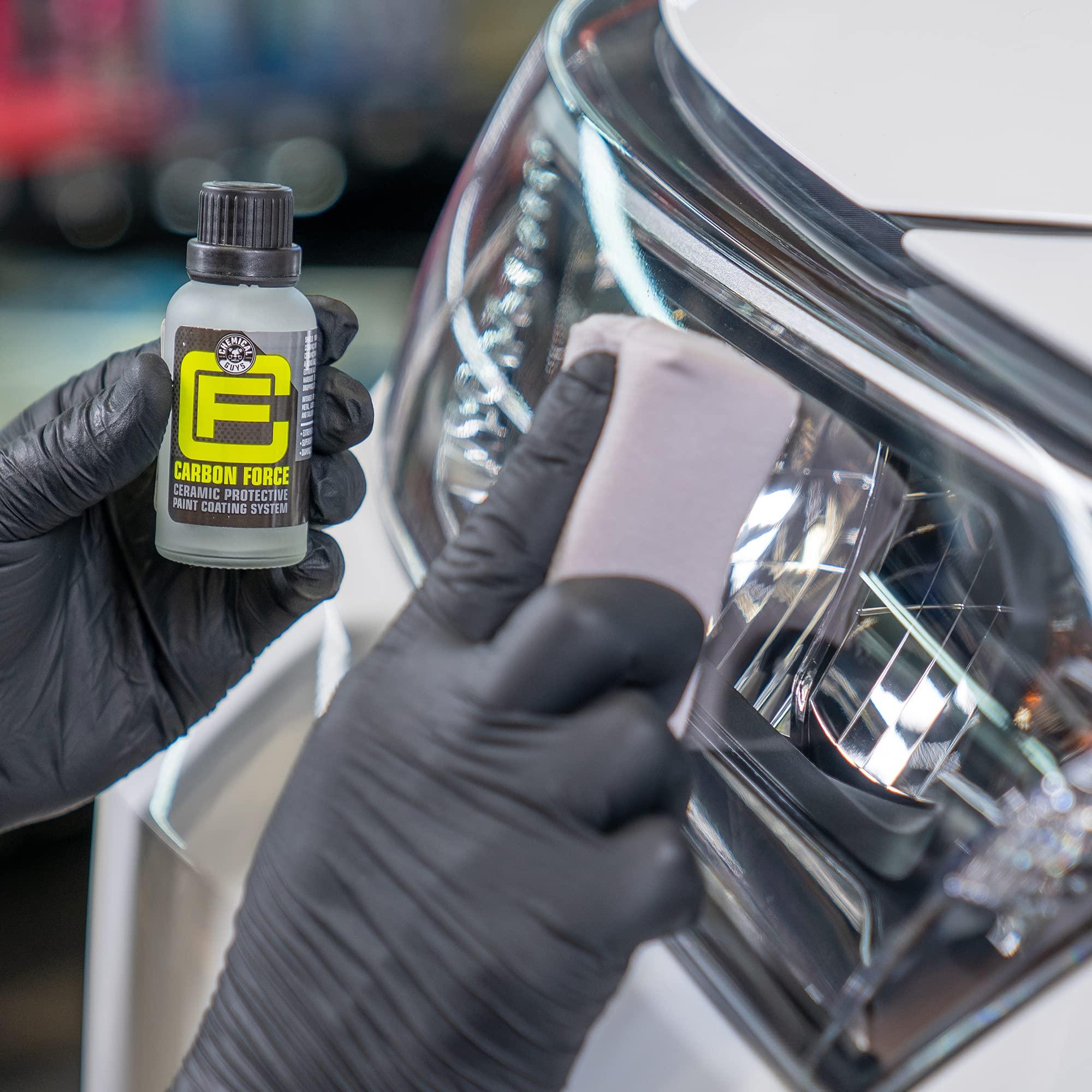 Chemical Guys WAC232 Carbon Force Ceramic Protective Paint Coating System, Includes 1 Carbon Force (1 fl oz), 3 MircoSuede Applicators - Image 6